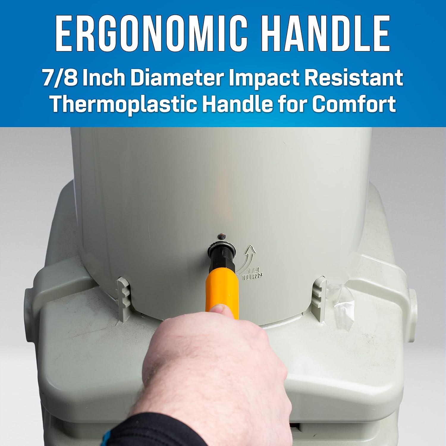 Llave de Lata Ergonómica Jonard Tools M-216CS22 con Pelacables