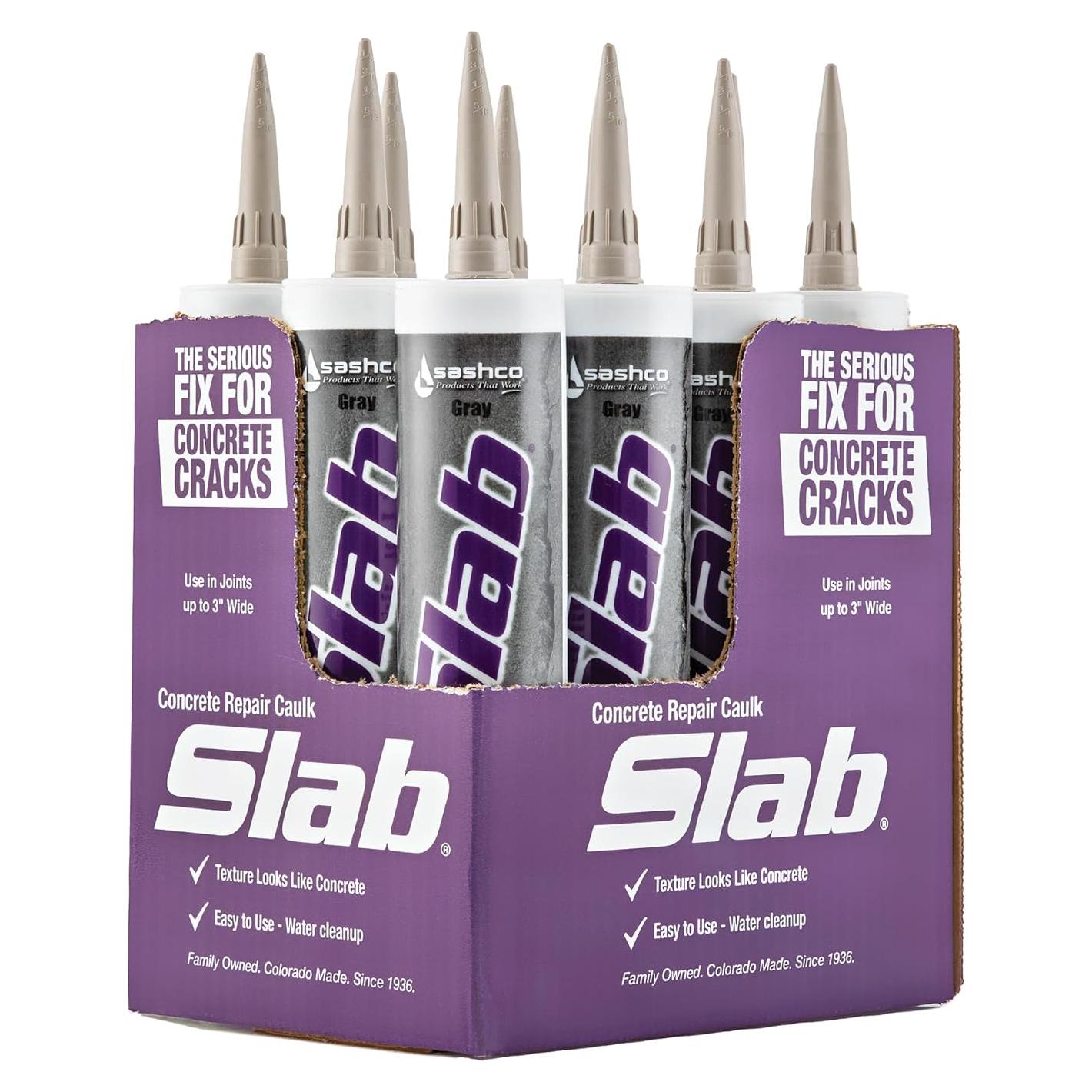 Sellador de Grietas en Concreto Sashco 16210, 12 Cartuchos 300ml