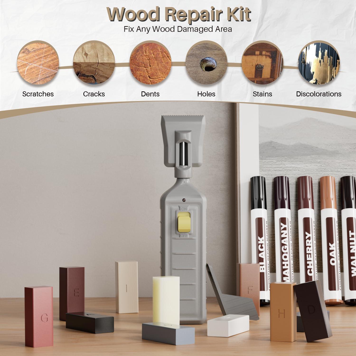 Kit de Reparación de Suelos y Muebles PUYD - 19 Piezas