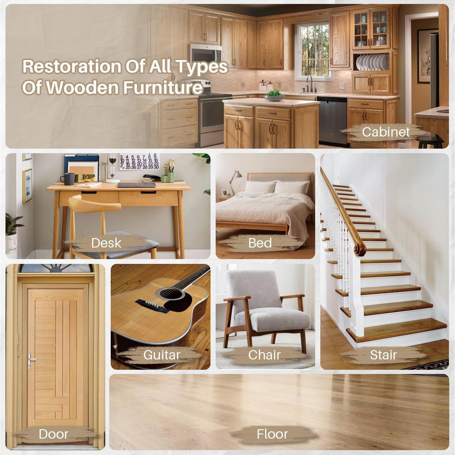 Kit de Reparación de Suelos y Muebles PUYD - 19 Piezas