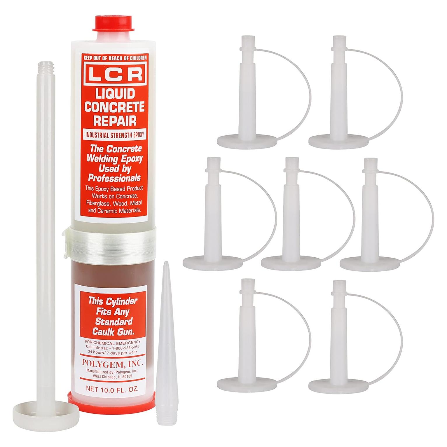 Resina Epóxica de Inyección LCR 283.5g + 7 Puertos de Inyección