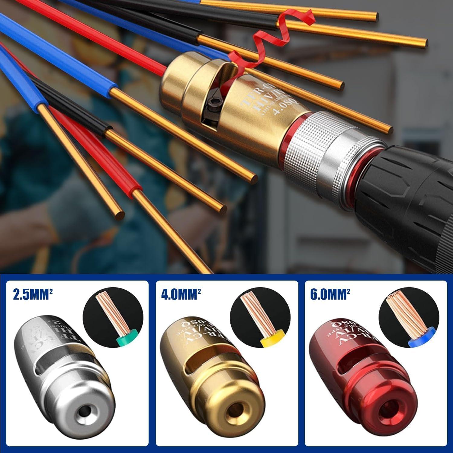 Desforrador y Torcedor de Cables YILIXI para Taladro 0.62 kg