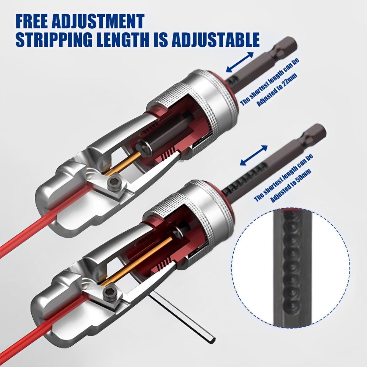 Desforrador y Torcedor de Cables YILIXI para Taladro 0.62 kg