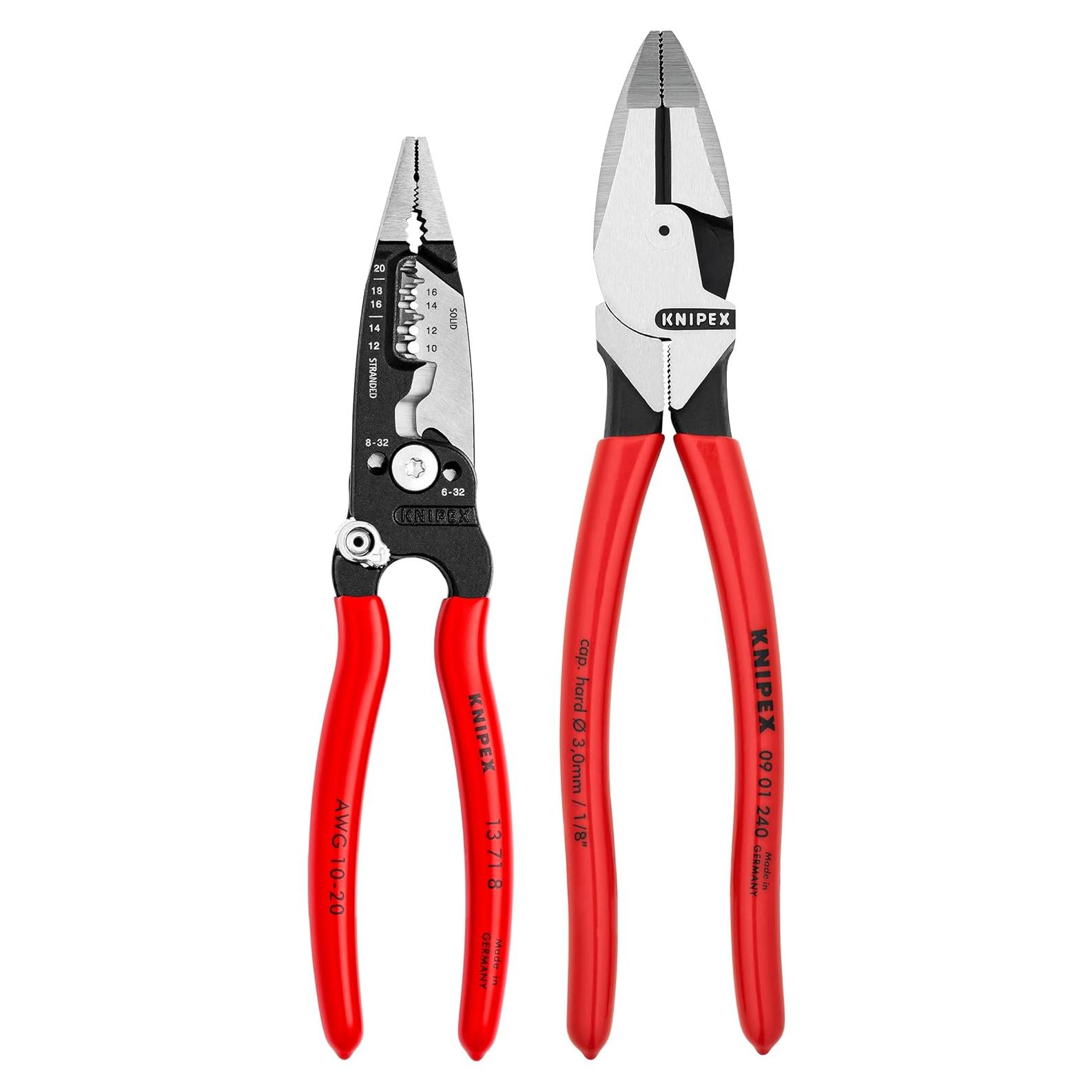 Set Eléctrico Knipex 2 Piezas - Agarre Potente y Duradero