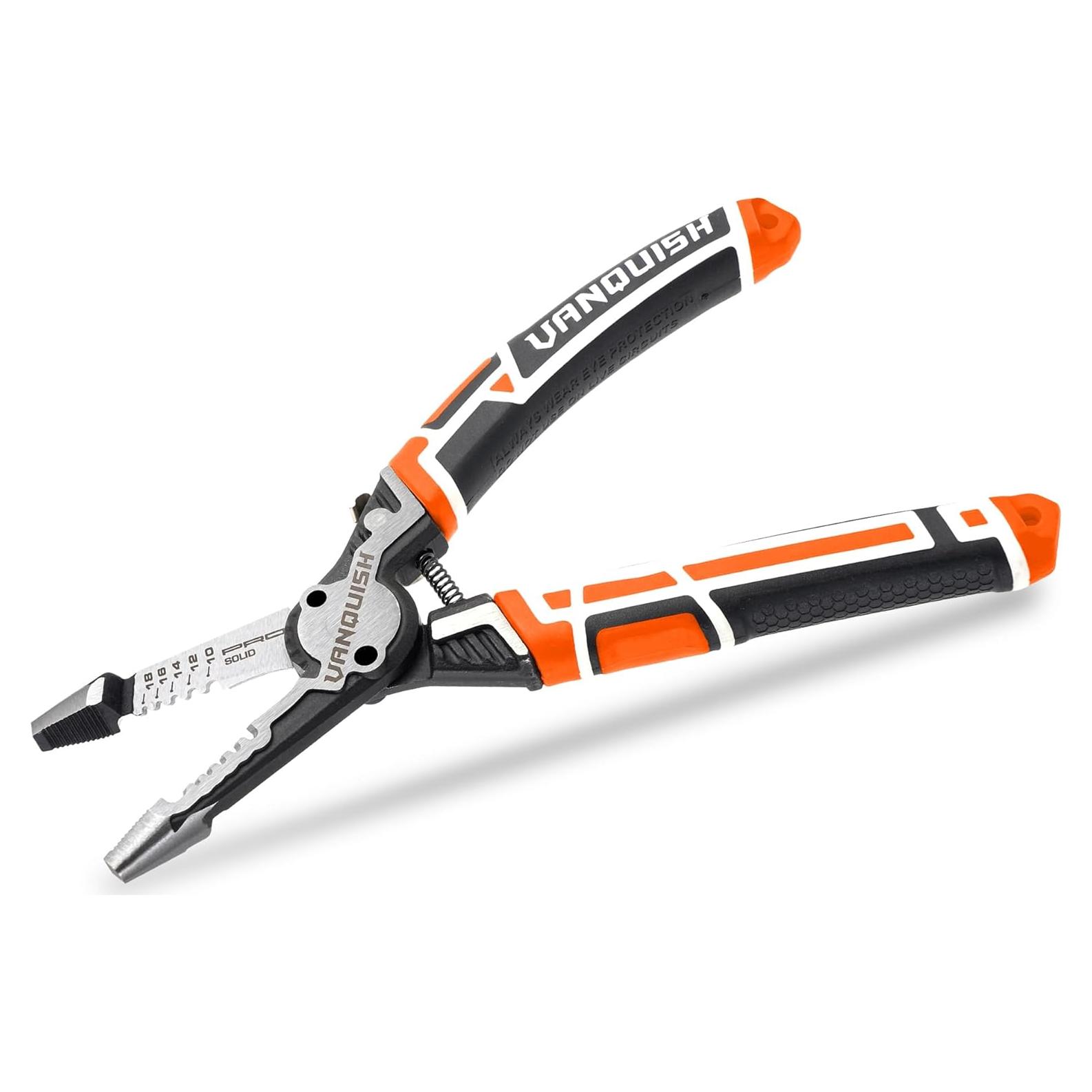 Pelacables Multifuncional Vanquish 3386 - Cortador y Alicates 8 en 1