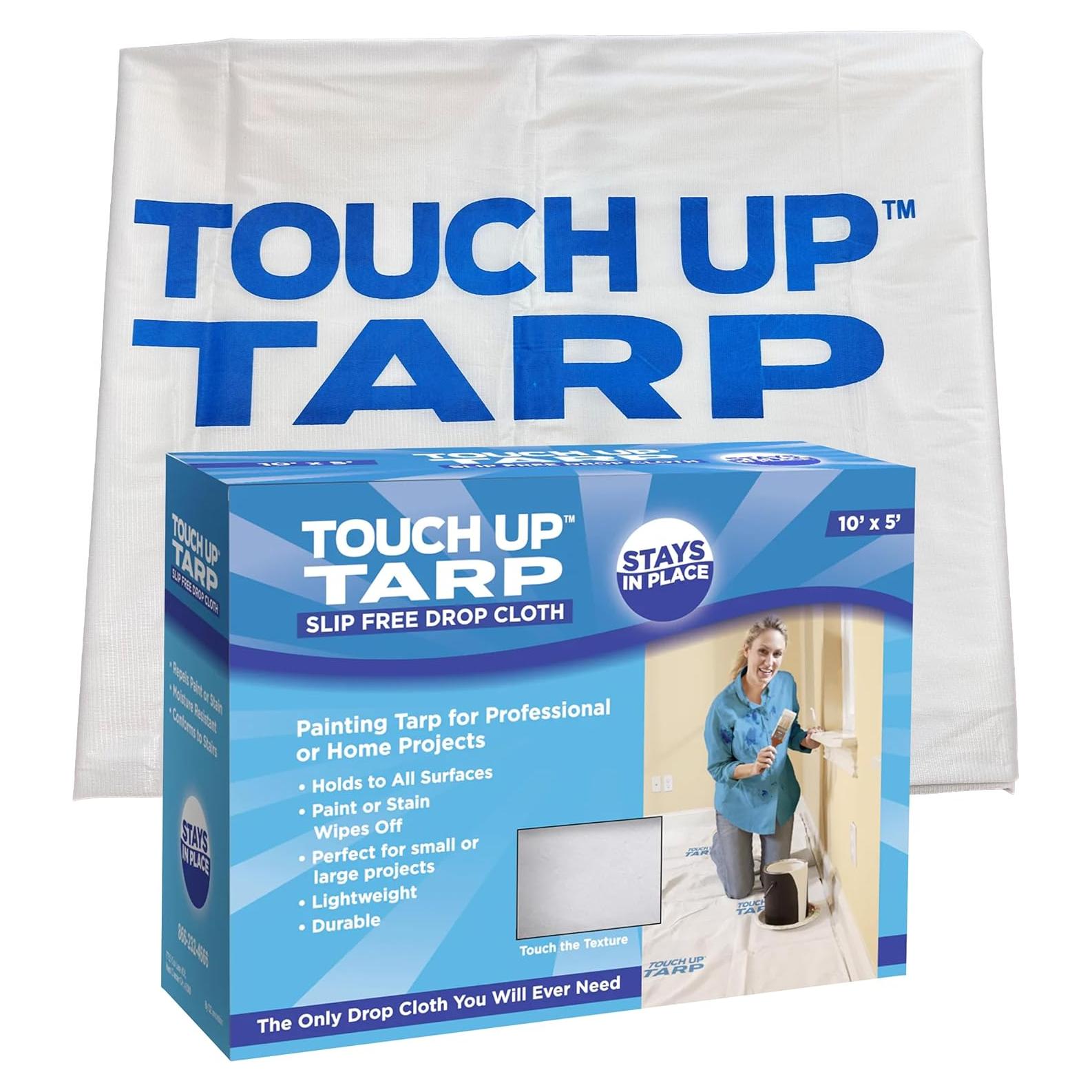 Lona de Tarp para Pintores Touch Up 3.05m x 1.52m Reutilizable