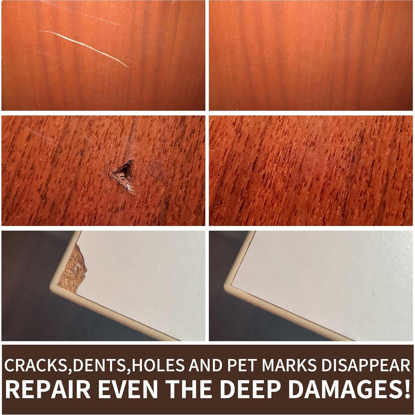 Kit de Reparación de Madera Boncart - 12 Colores, 40g Masilla