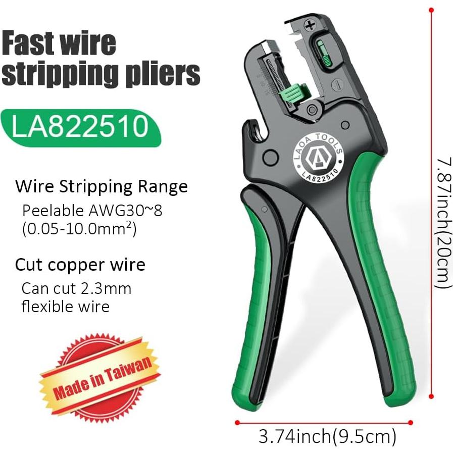 Destripador de Cables Automático LAOA LA822510 0.05-10mm²