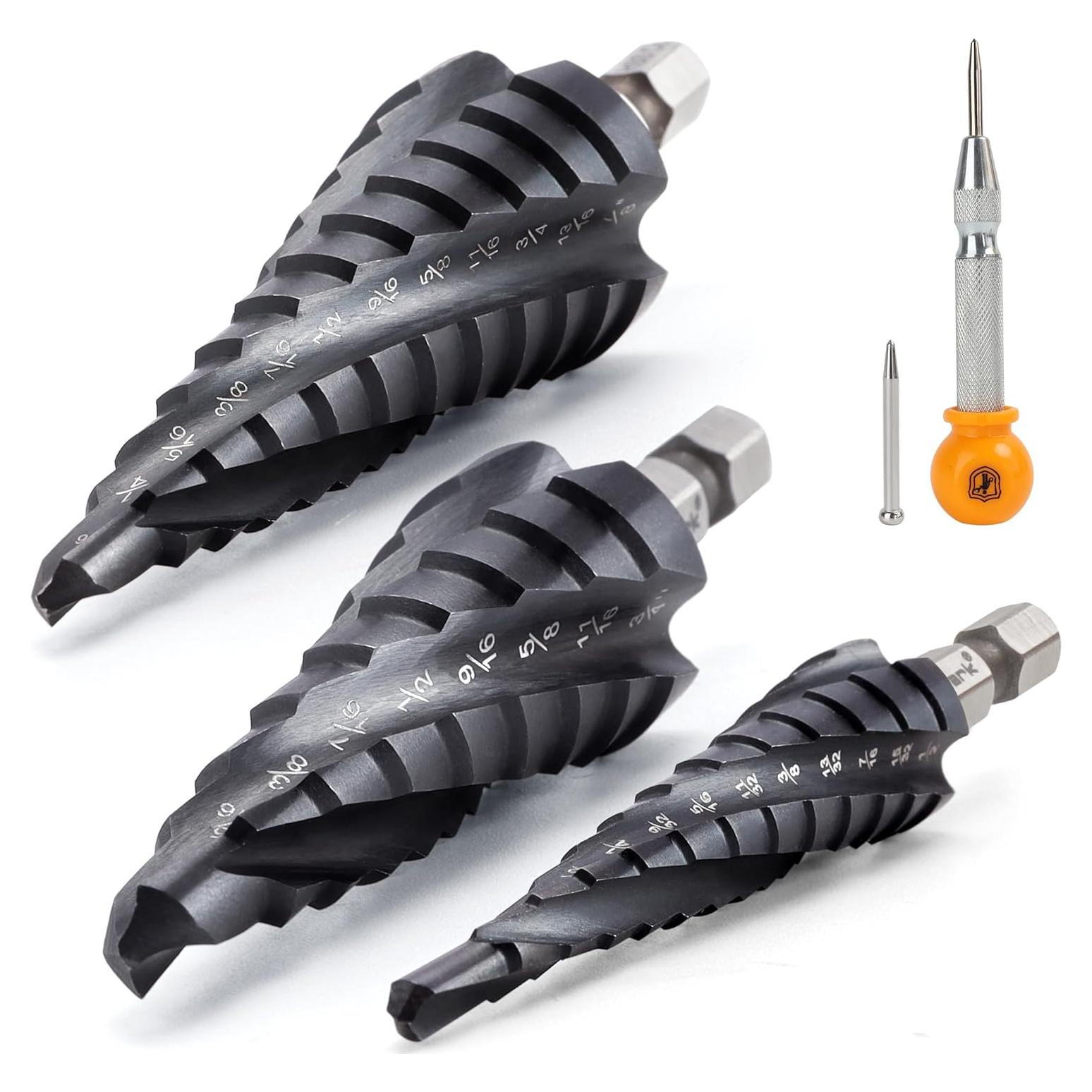 Juego de Brocas de Escalón Cobalto MulWark M35 3PCS 1-22mm