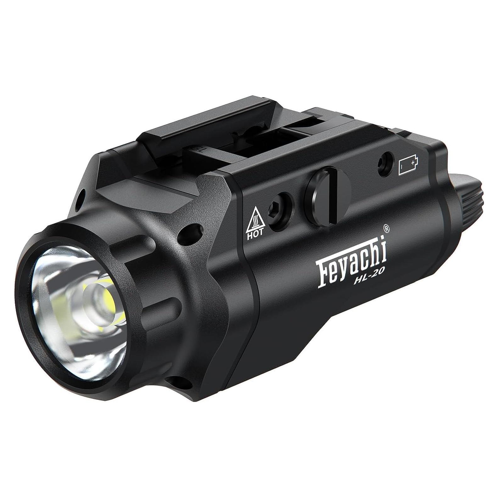 Luz de Pistola Feyachi HL-20 LED 1500 Lúmenes Compacta