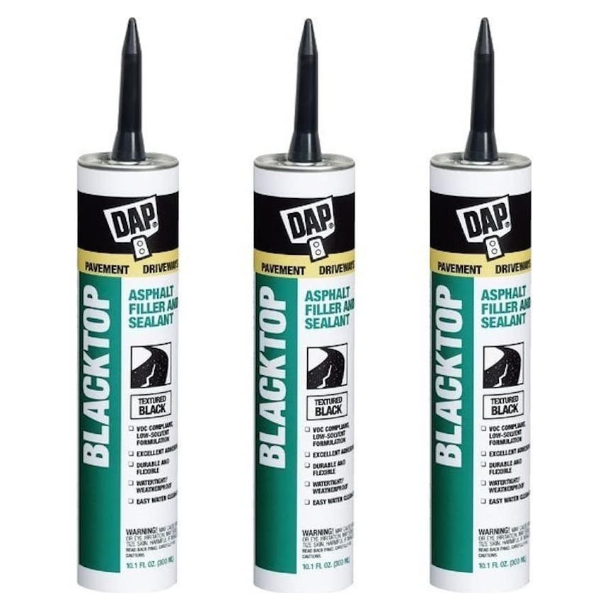 Rellenador y Sellador de Asfalto DAP 27065 3 Paquetes 10.1 oz