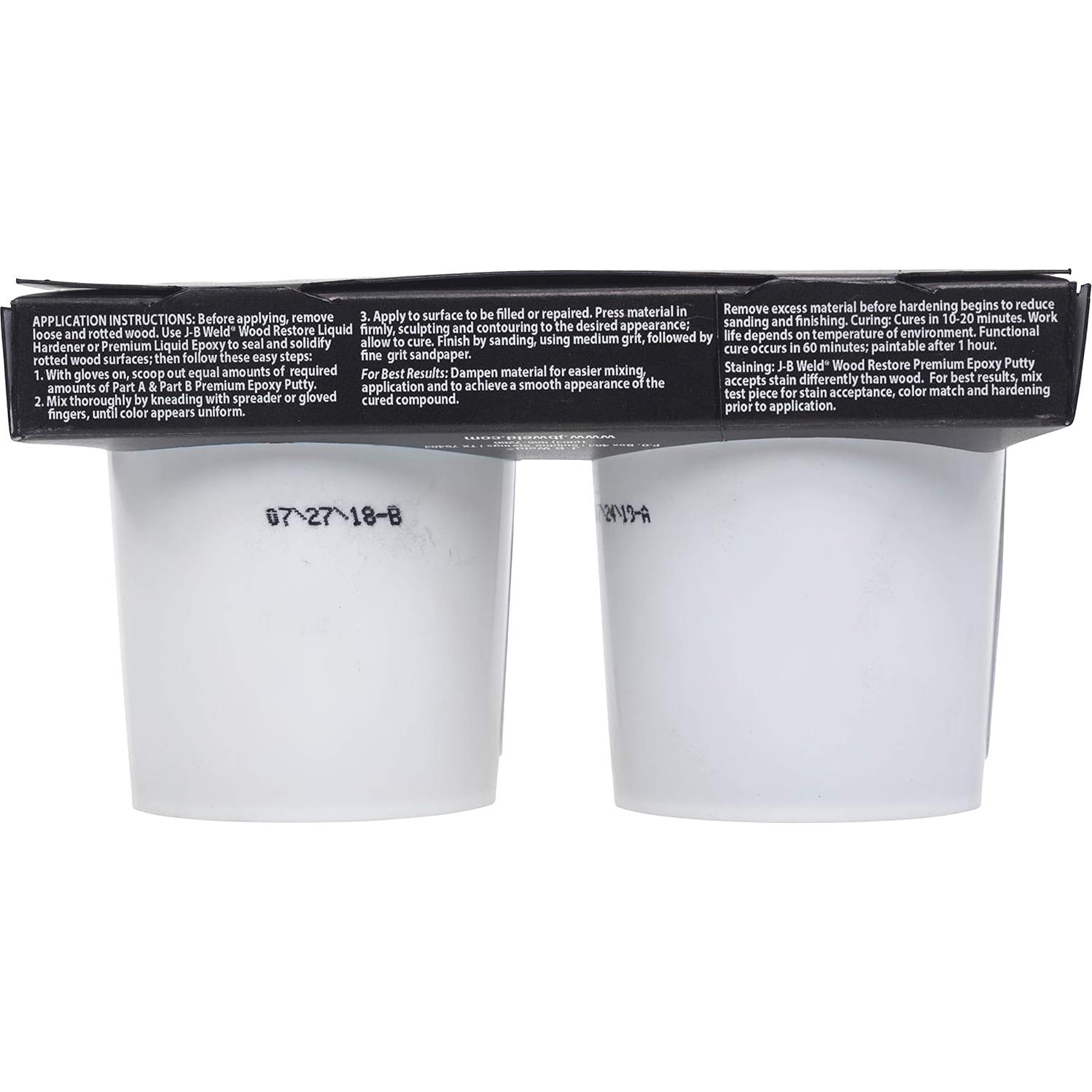 Masilla Epóxica J-B Weld para Restaurar Madera 0.95 L