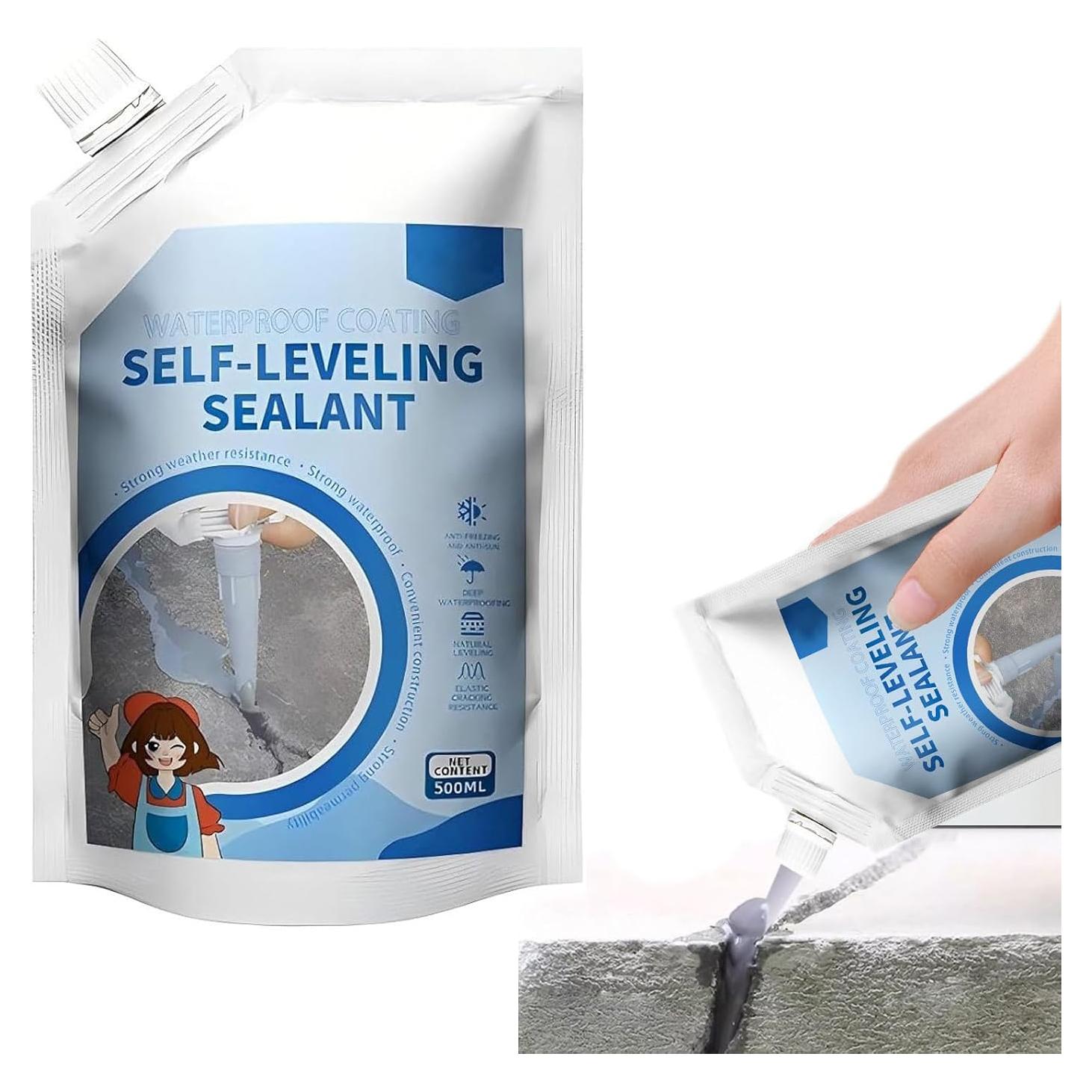 Rellenador de Grietas de Concreto Genérico 500ml Impermeable