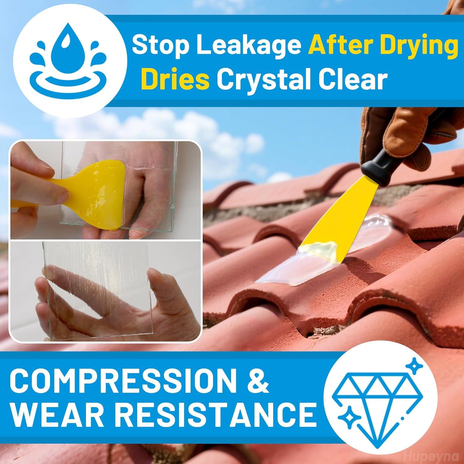 Pasta Selladora Rubberizada Impermeable 1kg Hangzhou Huyan