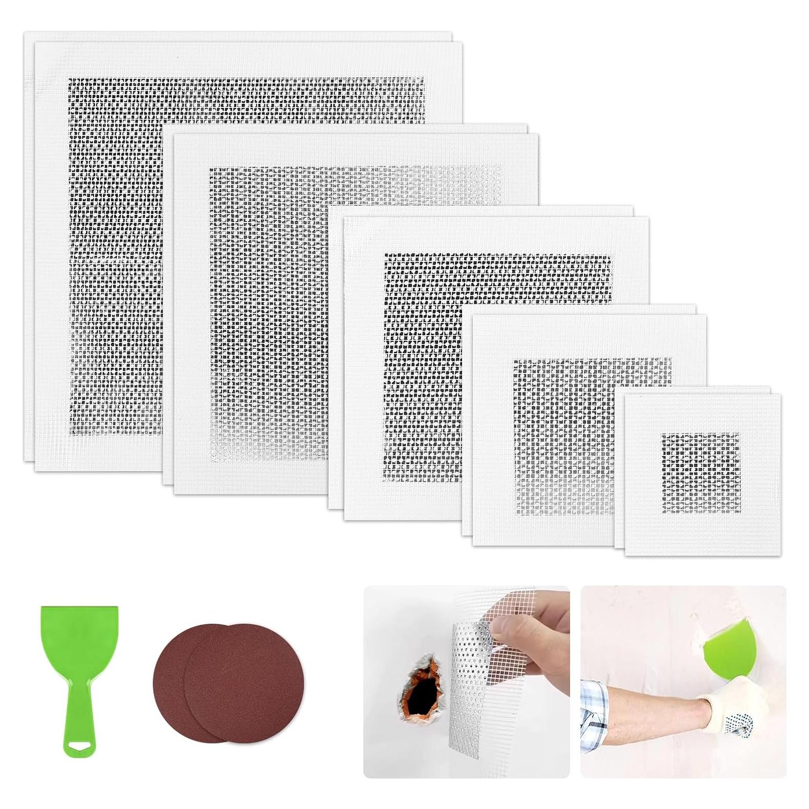 Kit de Reparación de Drywall Farady 13 Piezas Autoadhesivo