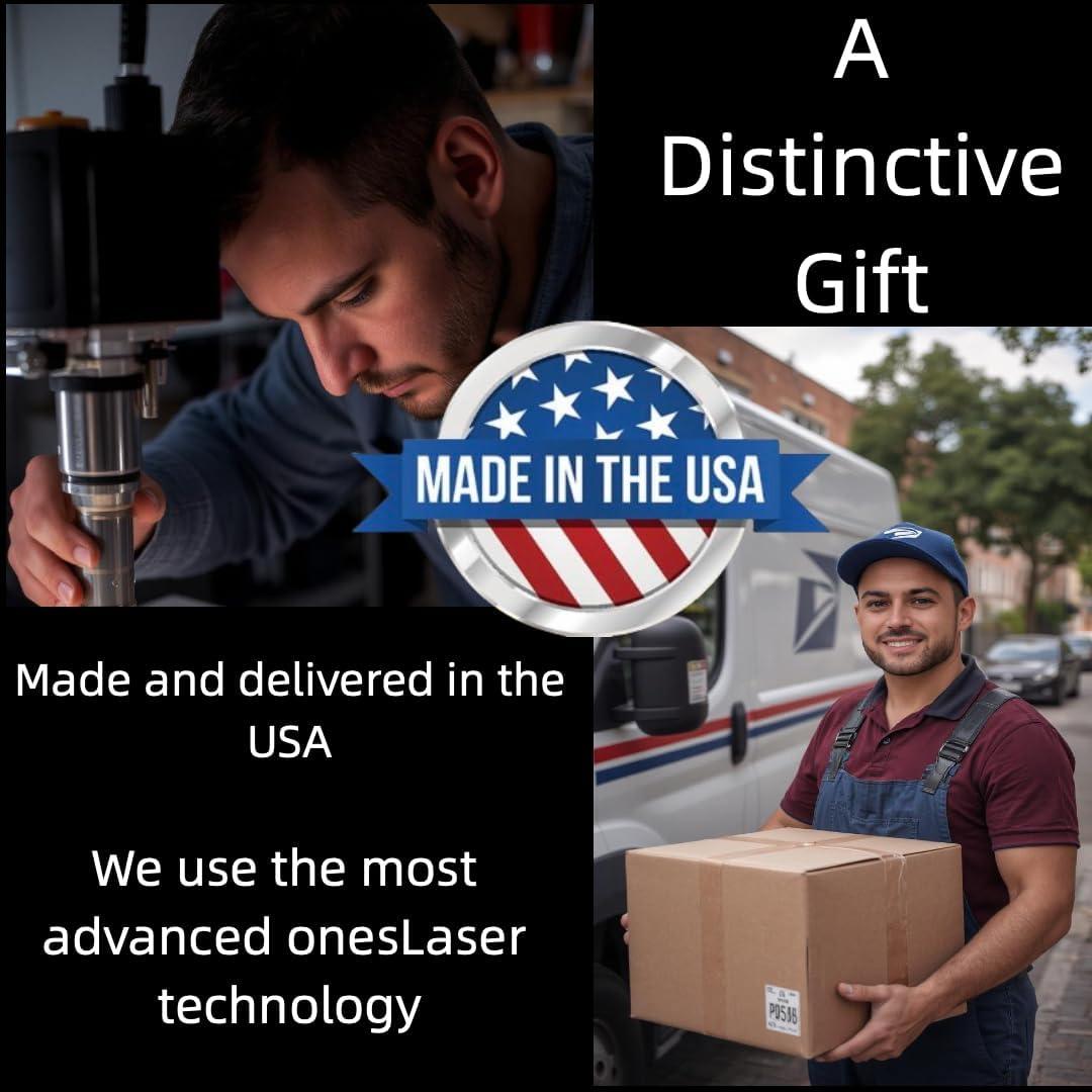 Cristal Personalizado K9 Grande 7.9x11.9 cm - Regalo Único