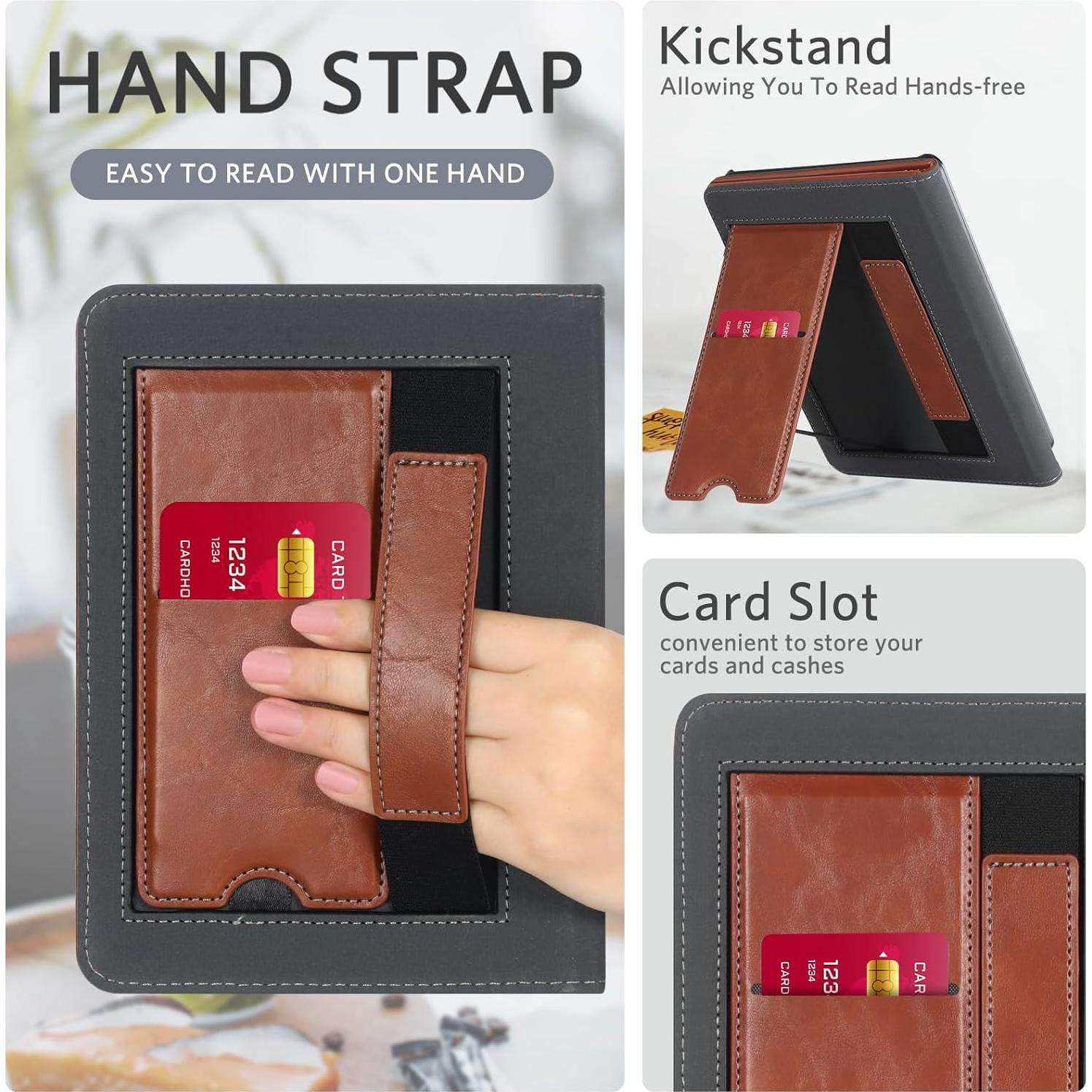 Funda CoBak para Kindle Paperwhite 12ª Gen 2024 - 7" PU Cuero