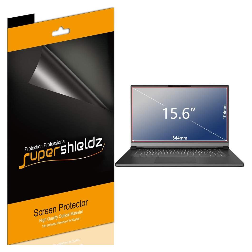 Protector de Pantalla Anti Reflejo Supershieldz 15.6" Mate - 3 Pzas