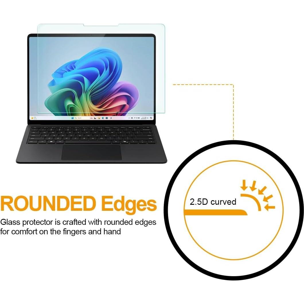 Protector de Pantalla Vidrio Templado Supershieldz para Surface Laptop 7