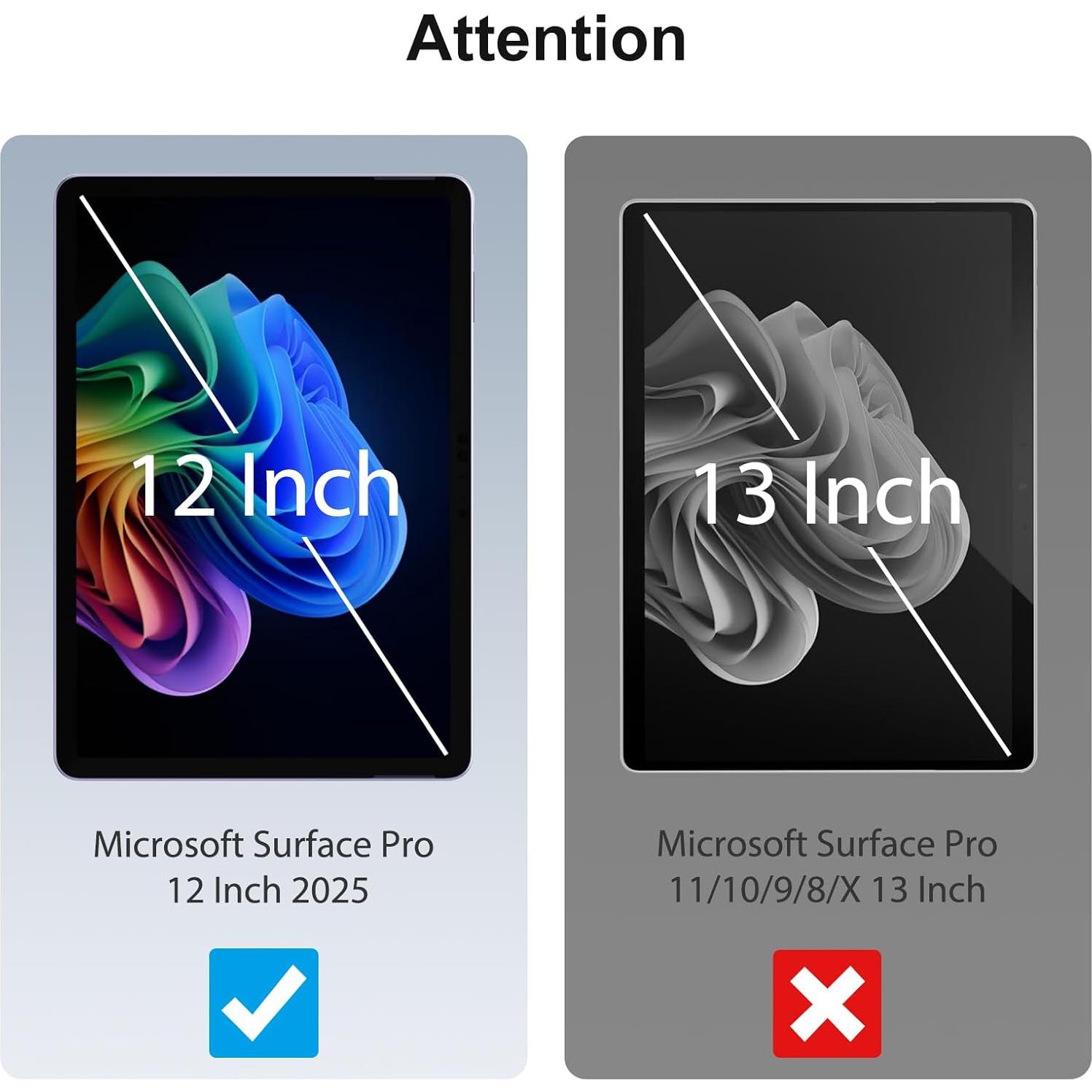 Protector de Pantalla Vidrio Templado SPARIN para Surface Pro 12" 2025