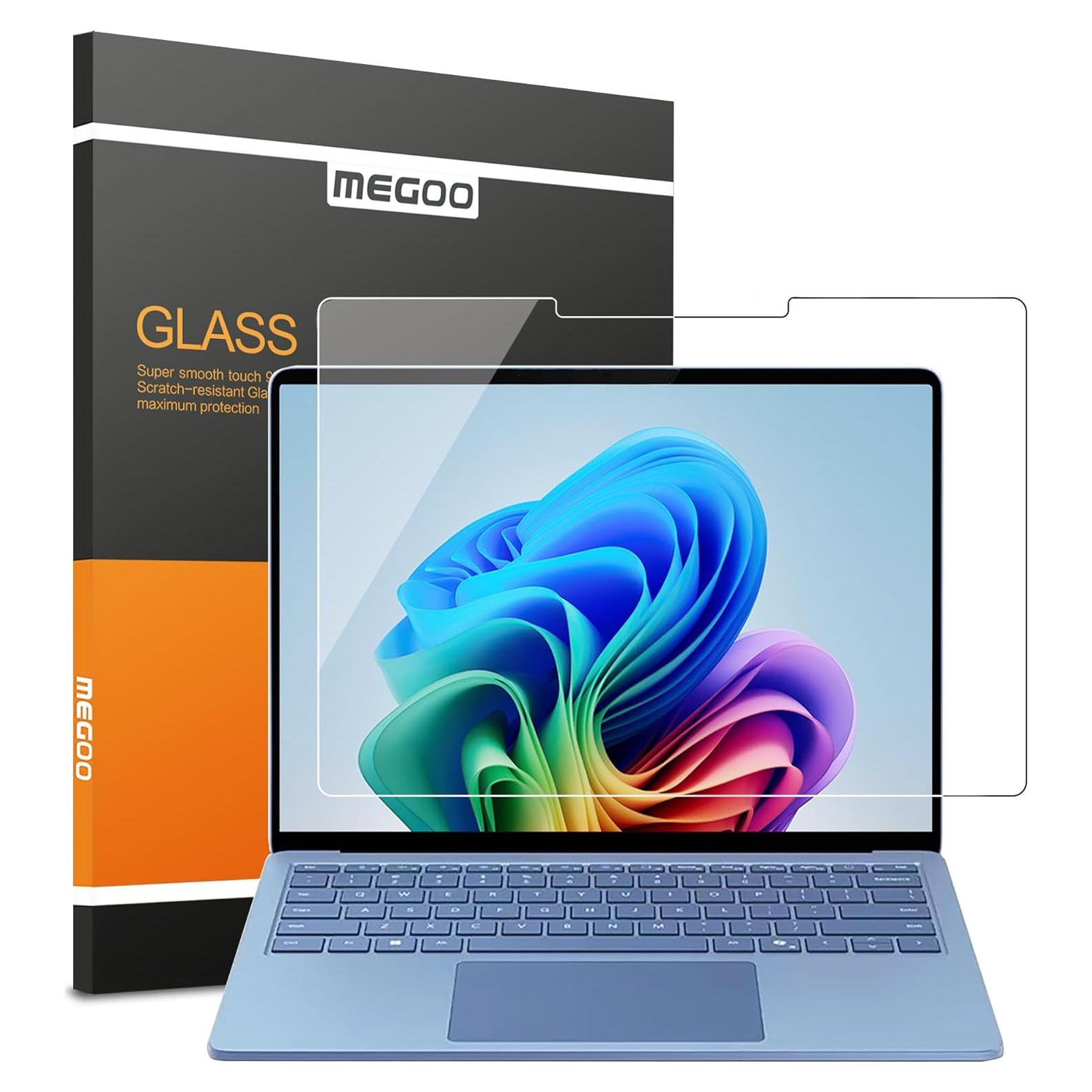 Protector de Pantalla Megoo para Surface Laptop 7 13.8" Vidrio Templado