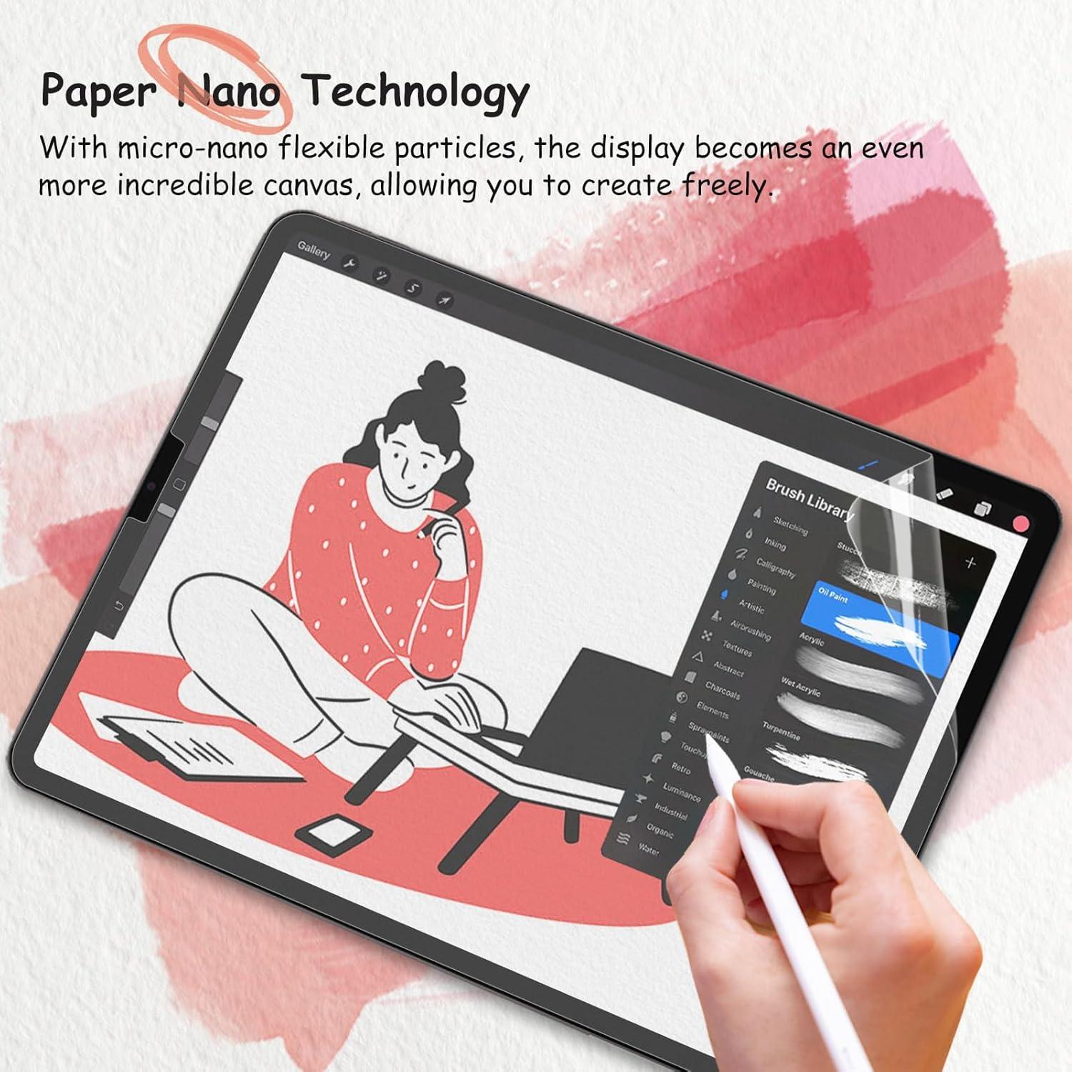 Protector de Pantalla Paperfeel BERSEM para iPad Pro 12.9"