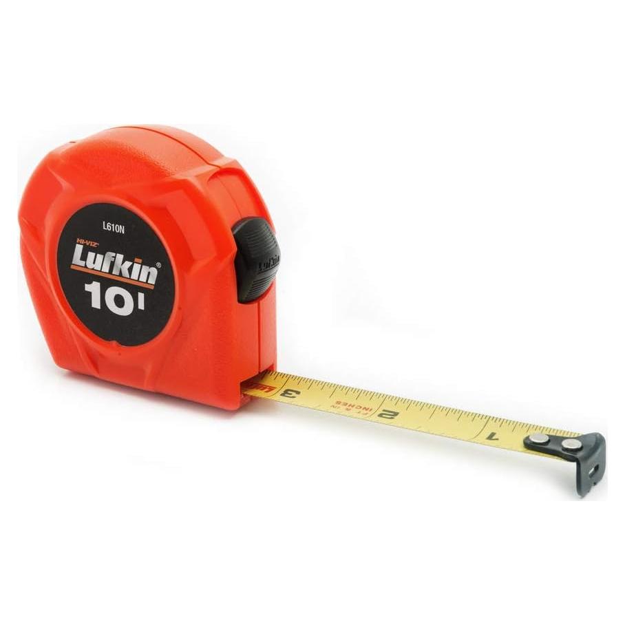 Cinta Métrica Lufkin 3 m con Gancho Doble - Modelo L610N