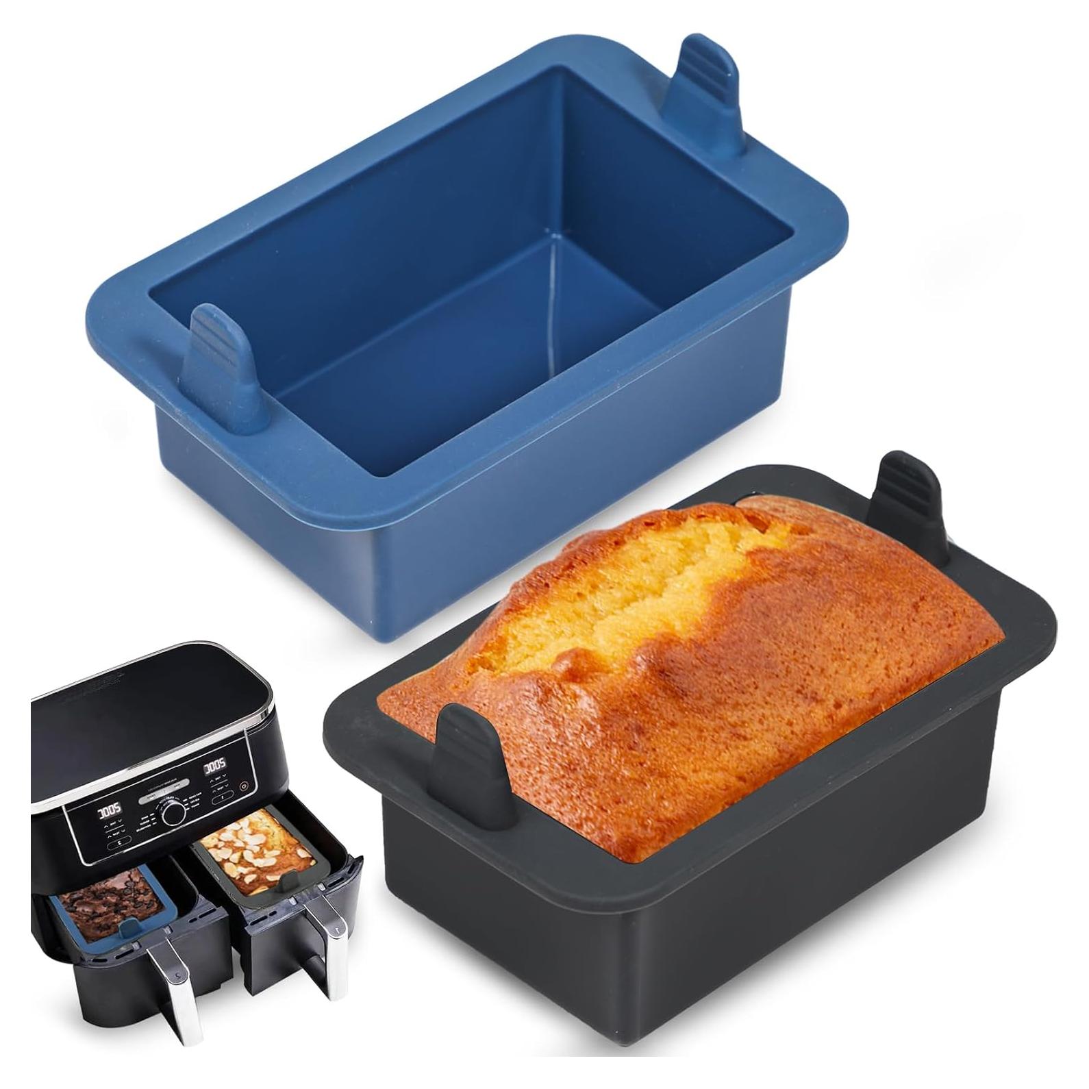 Molde para Pan de Silicona Webake Antiadherente Set de 2