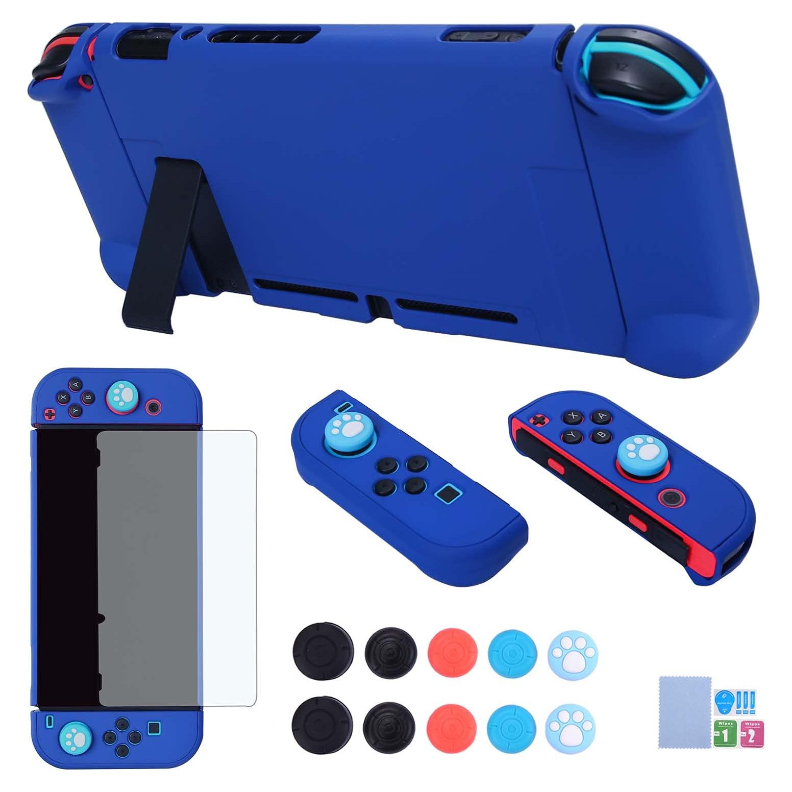Funda Acoplable Nintendo Switch COMCOOL 3 en 1 Azul