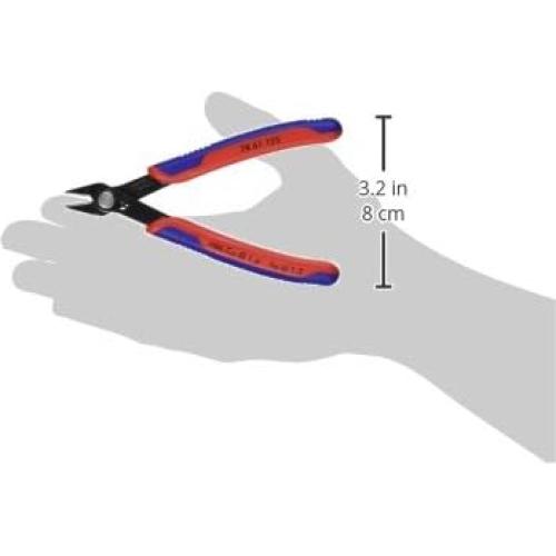 Cortador de Precisión KNIPEX 5" Knips ESD - Acero Inoxidable