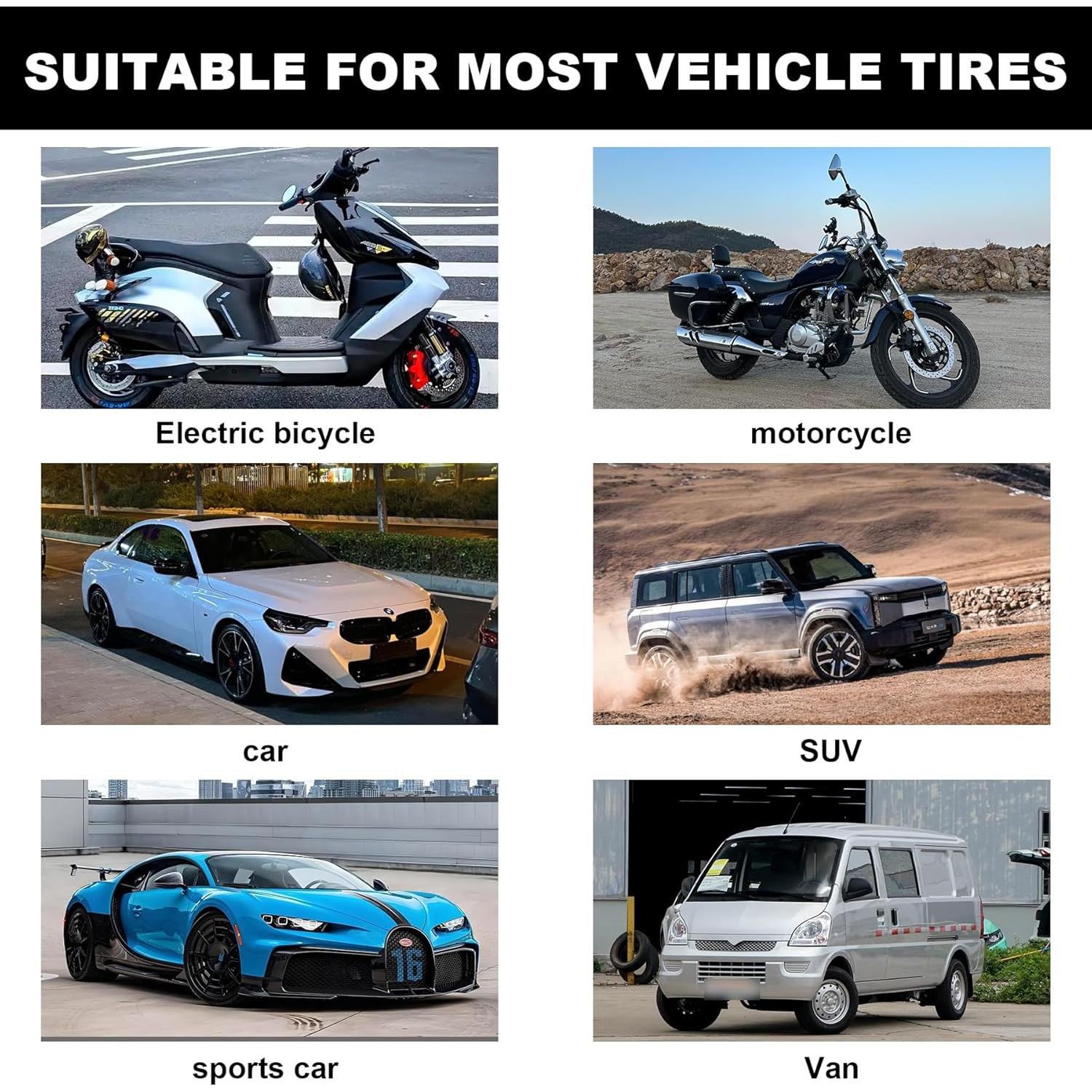 Kit de Reparación Neumáticos Tubeless Richcat 12 Piezas