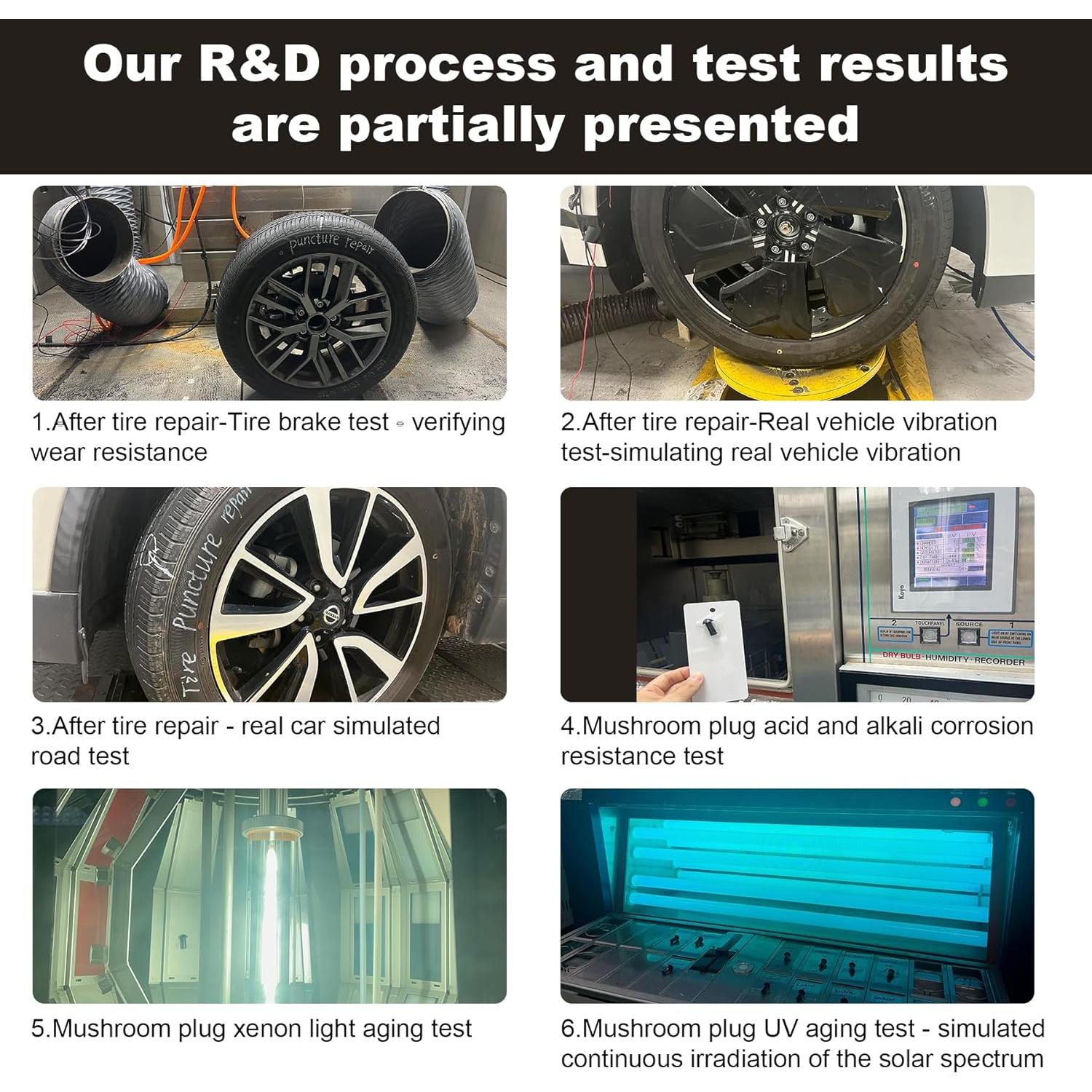 Kit de Reparación Neumáticos Tubeless Richcat 12 Piezas