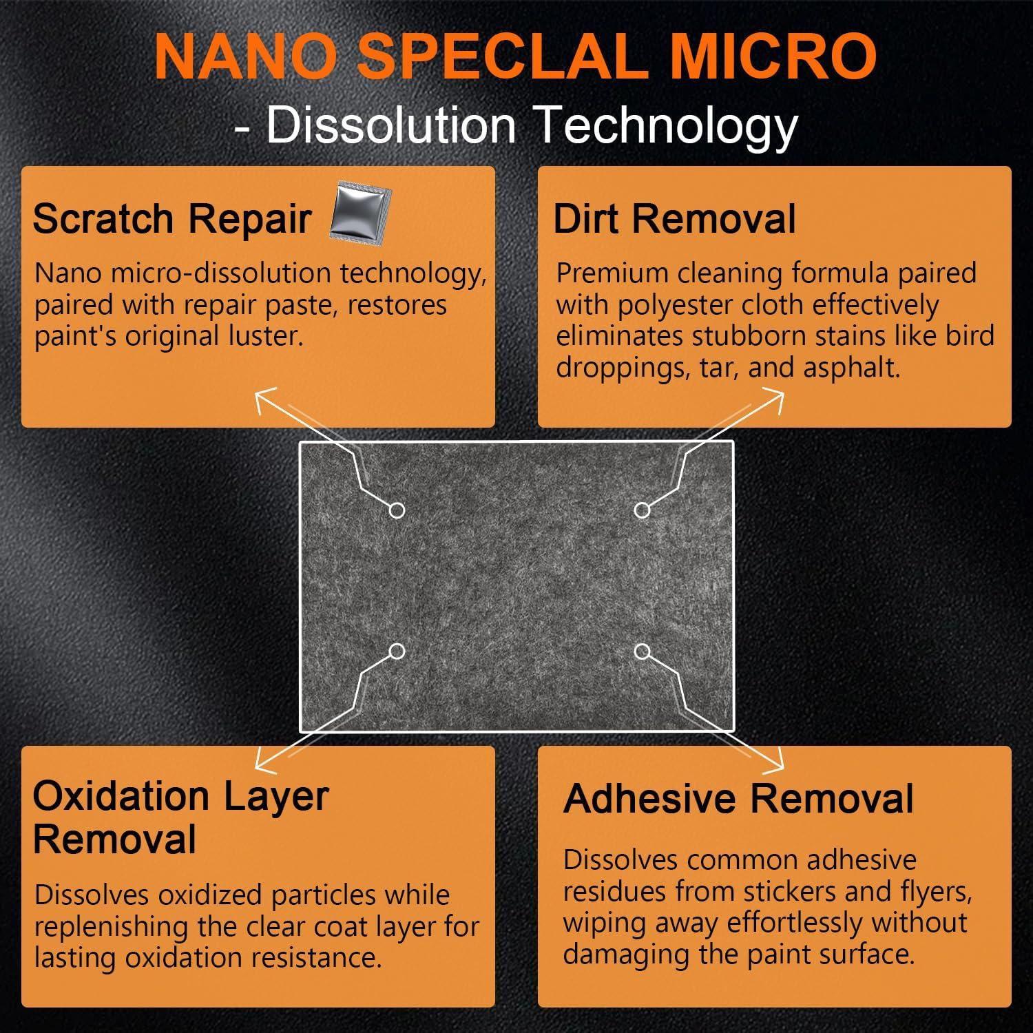 Pasta Removedora de Rayones Fululuer Nano Sparkle 40g