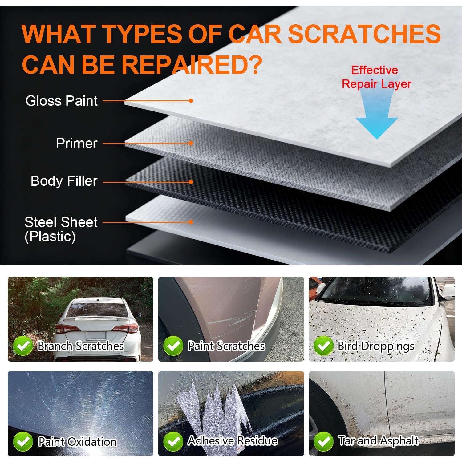 Pasta Removedora de Rayones Fululuer Nano Sparkle 40g