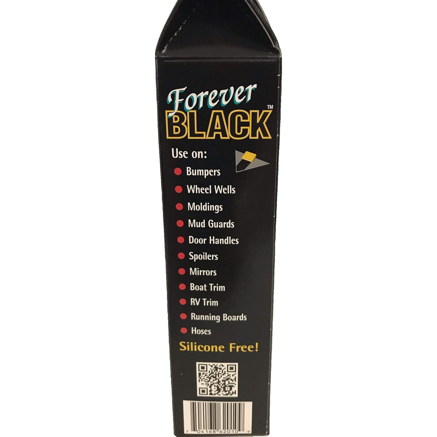 Kit Restaurador de Parachoques y Molduras Forever Black 170g