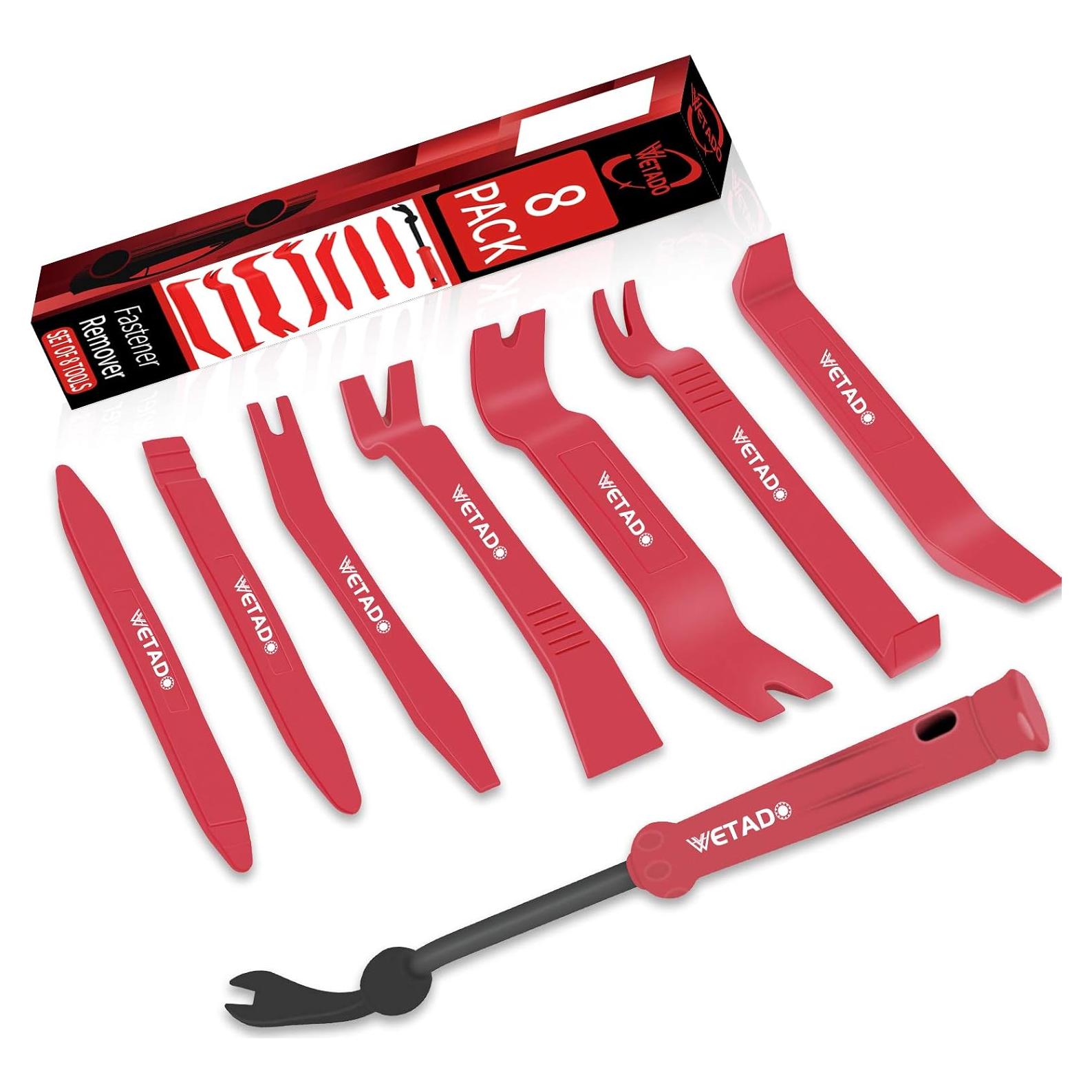 Kit de Herramientas de Remoción de Molduras Wetado 8 Piezas