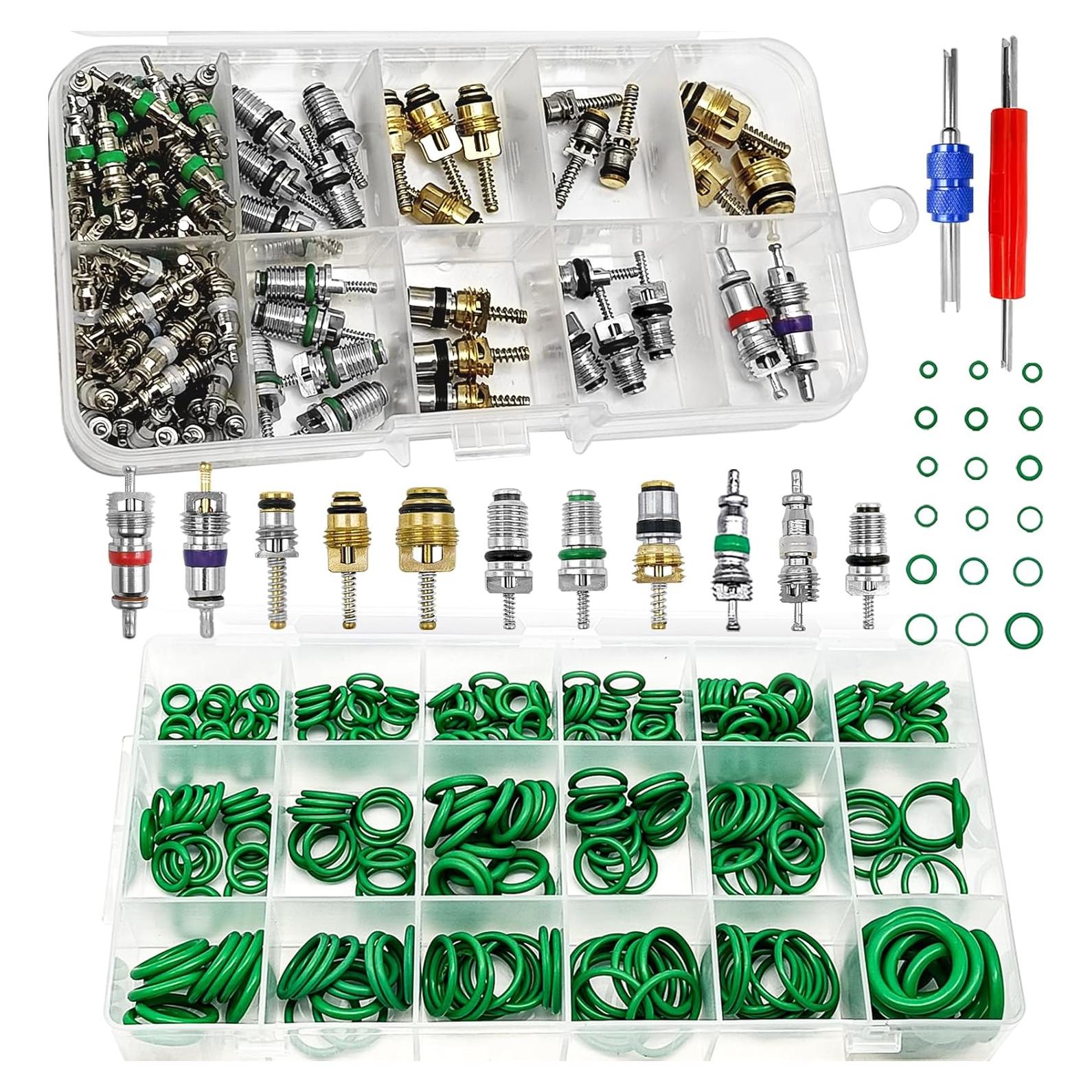 Kit de Reparación A/C Coche NOTISH 270 O-Rings + 102 Núcleos