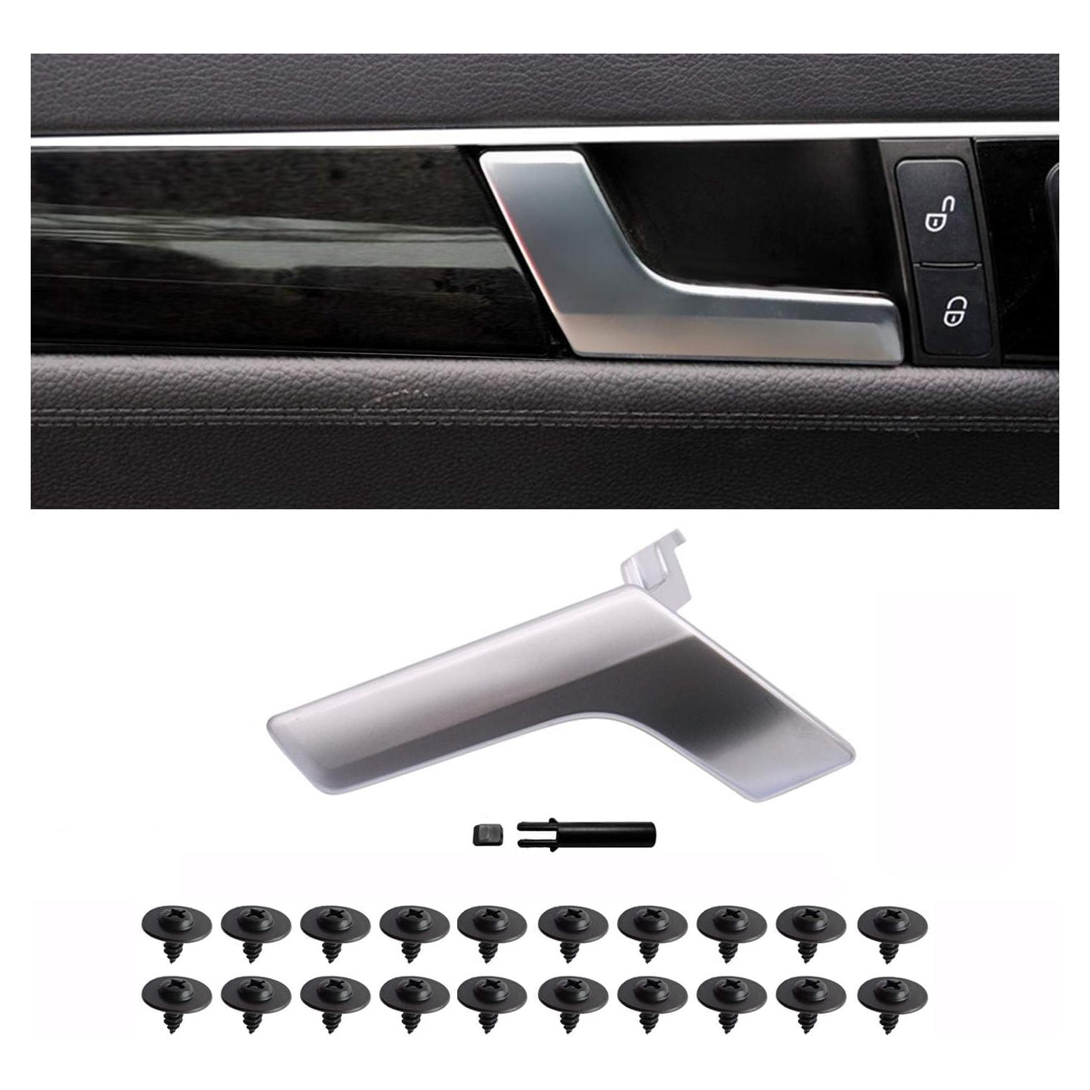 Manija de Puerta Interior Izquierda WODOFO GDR Plateada Mate