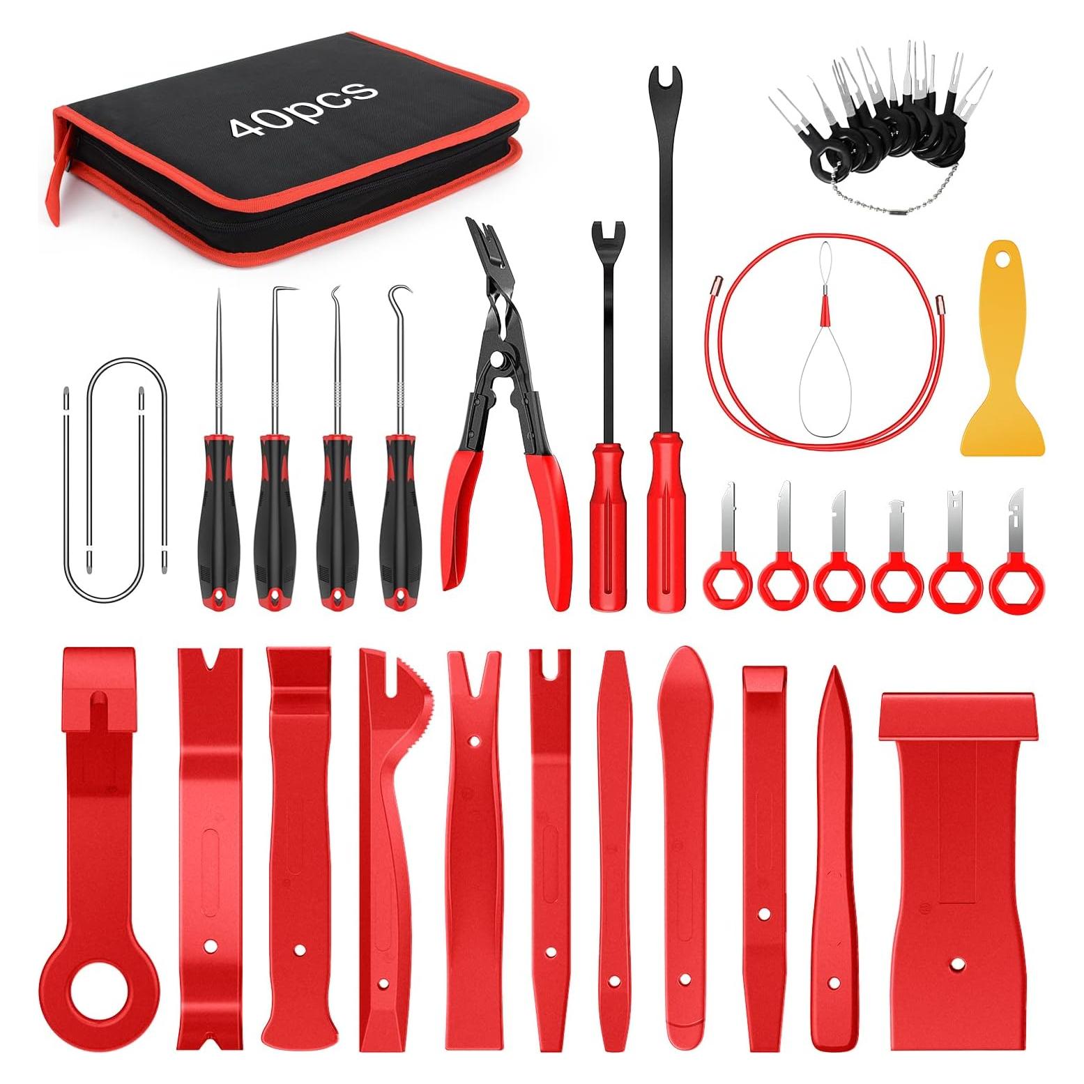 Kit de Herramientas de Remoción de Molduras GOOACC 40 Pcs