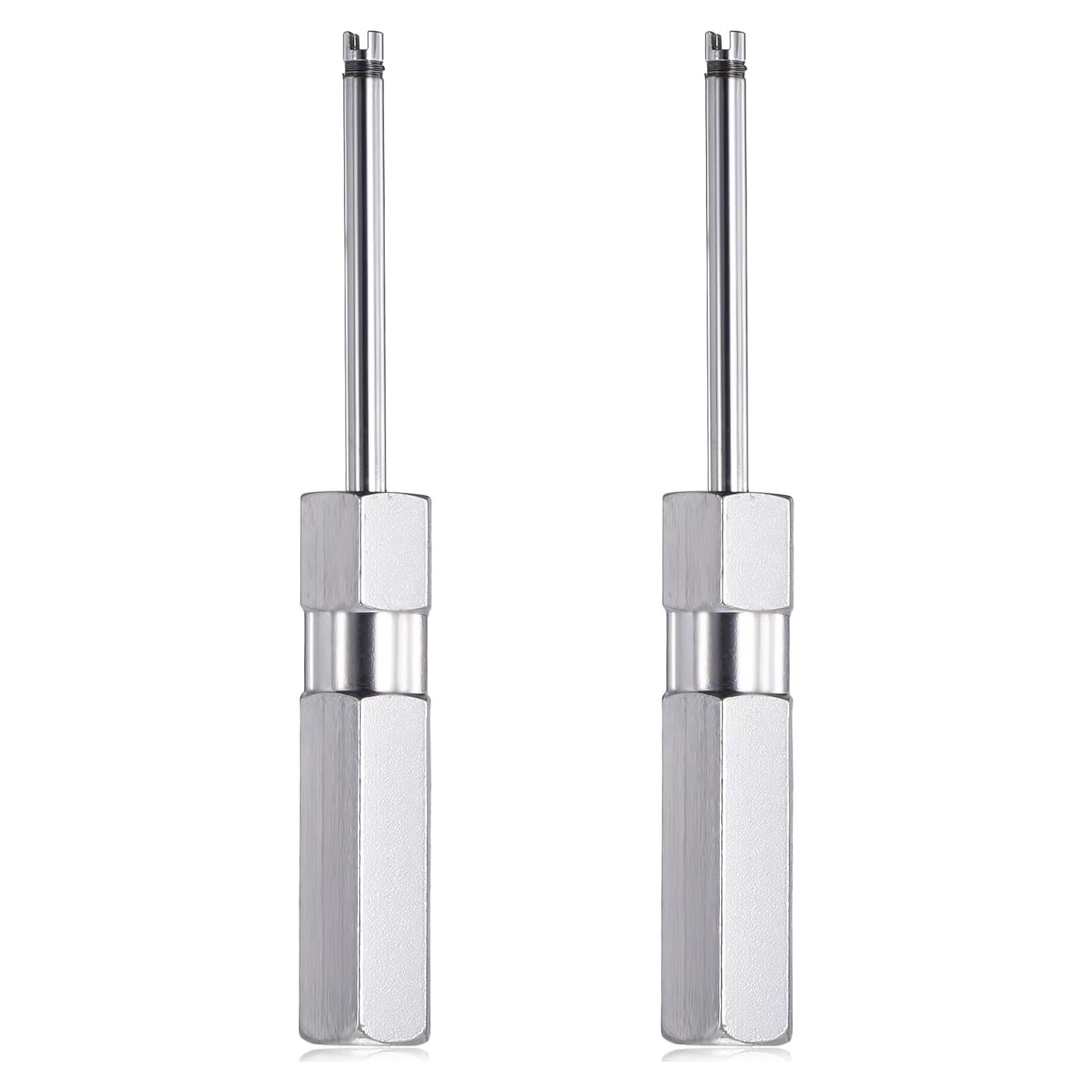 Kit de Herramientas de Válvula Styquenzer 2 Piezas Acero Inoxidable