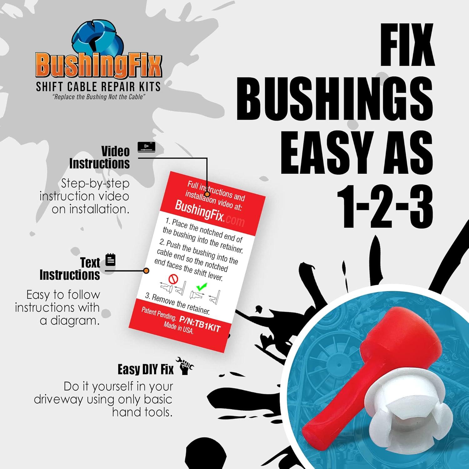 Kit de Reparación de Buje de Cambio BushingFix TB1Kit