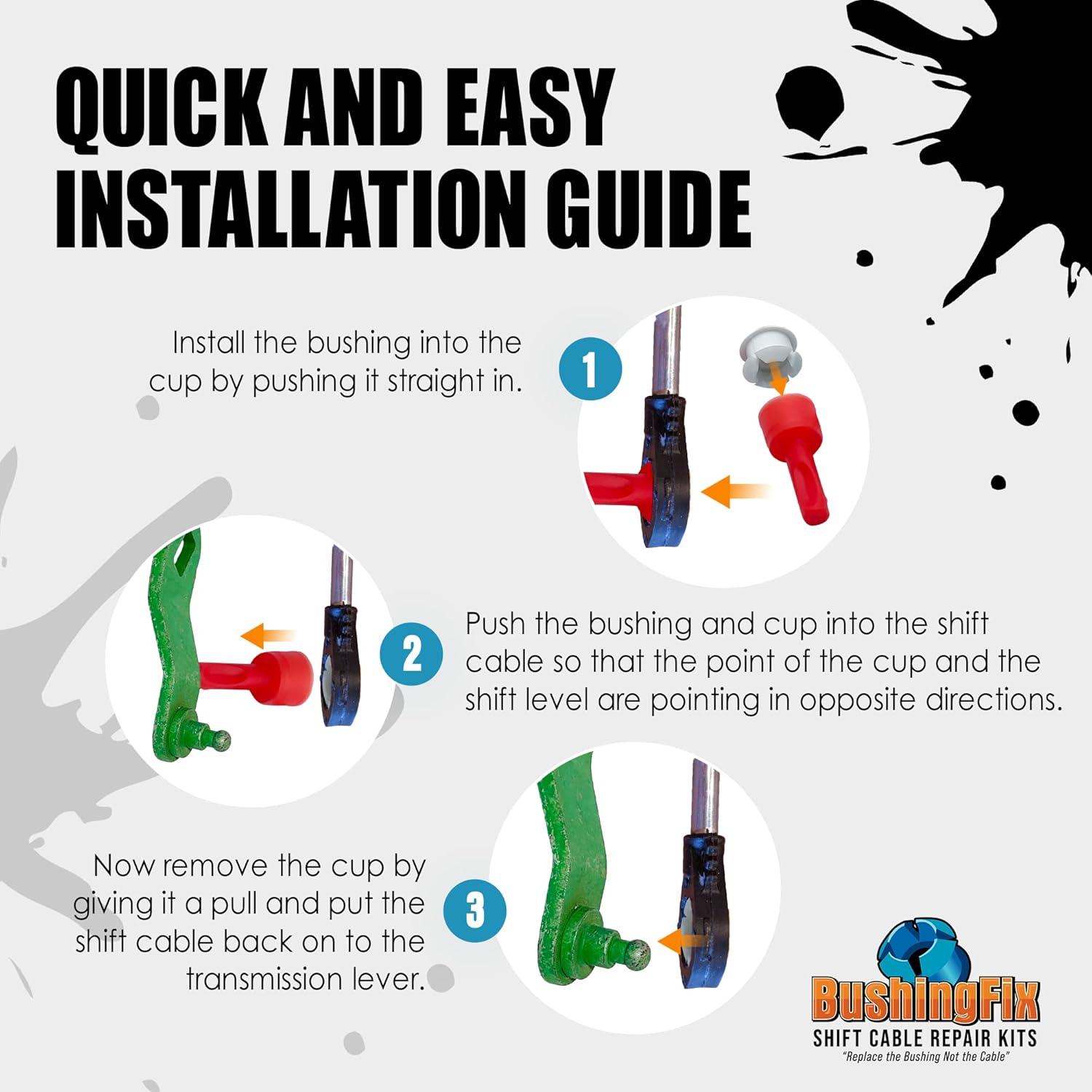 Kit de Reparación de Buje de Cambio BushingFix TB1Kit