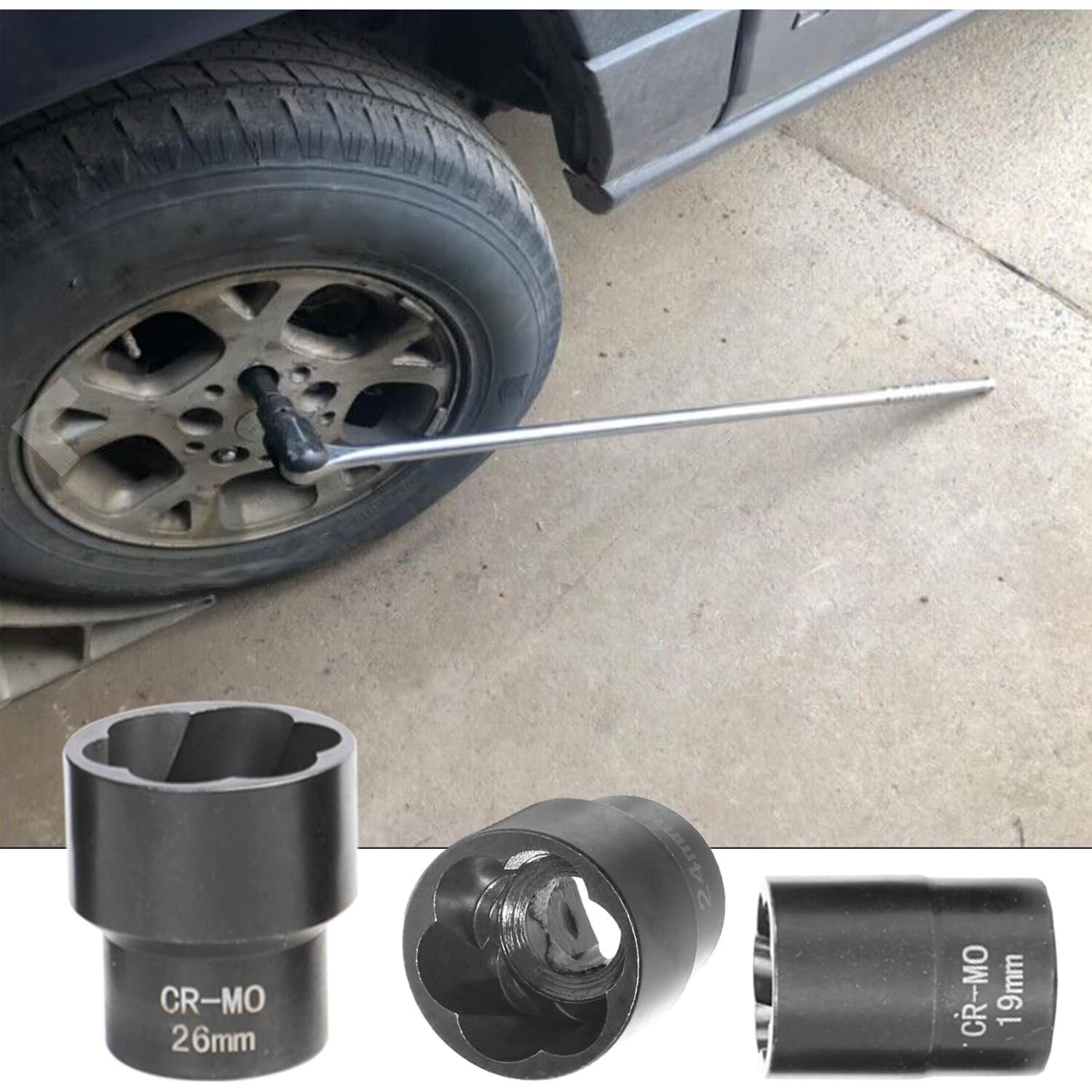 Juego de Extractores de Tuercas y Tornillos DPTOOL 22 Piezas