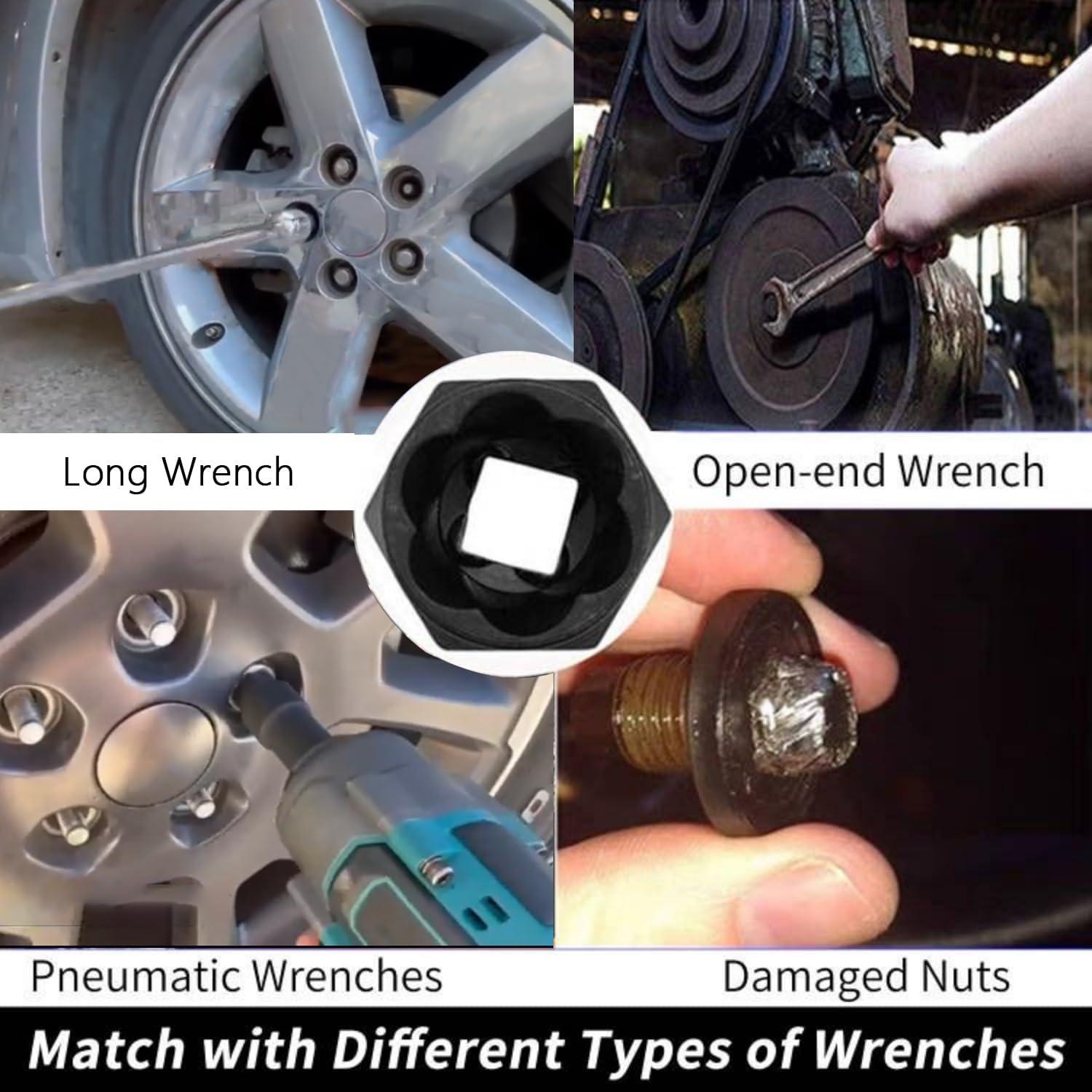 Juego de Extractores de Tuercas y Tornillos DPTOOL 22 Piezas