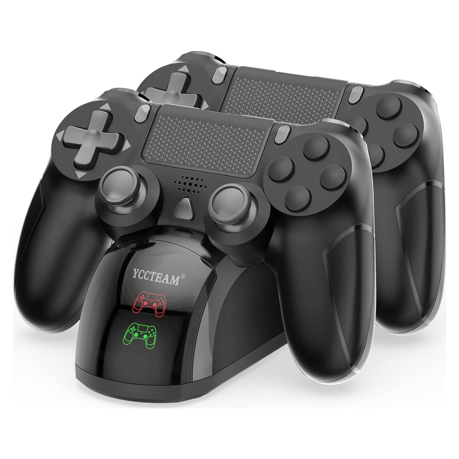 Estación de Carga Doble para PS4 Y Team Carga Rápida 1.8h