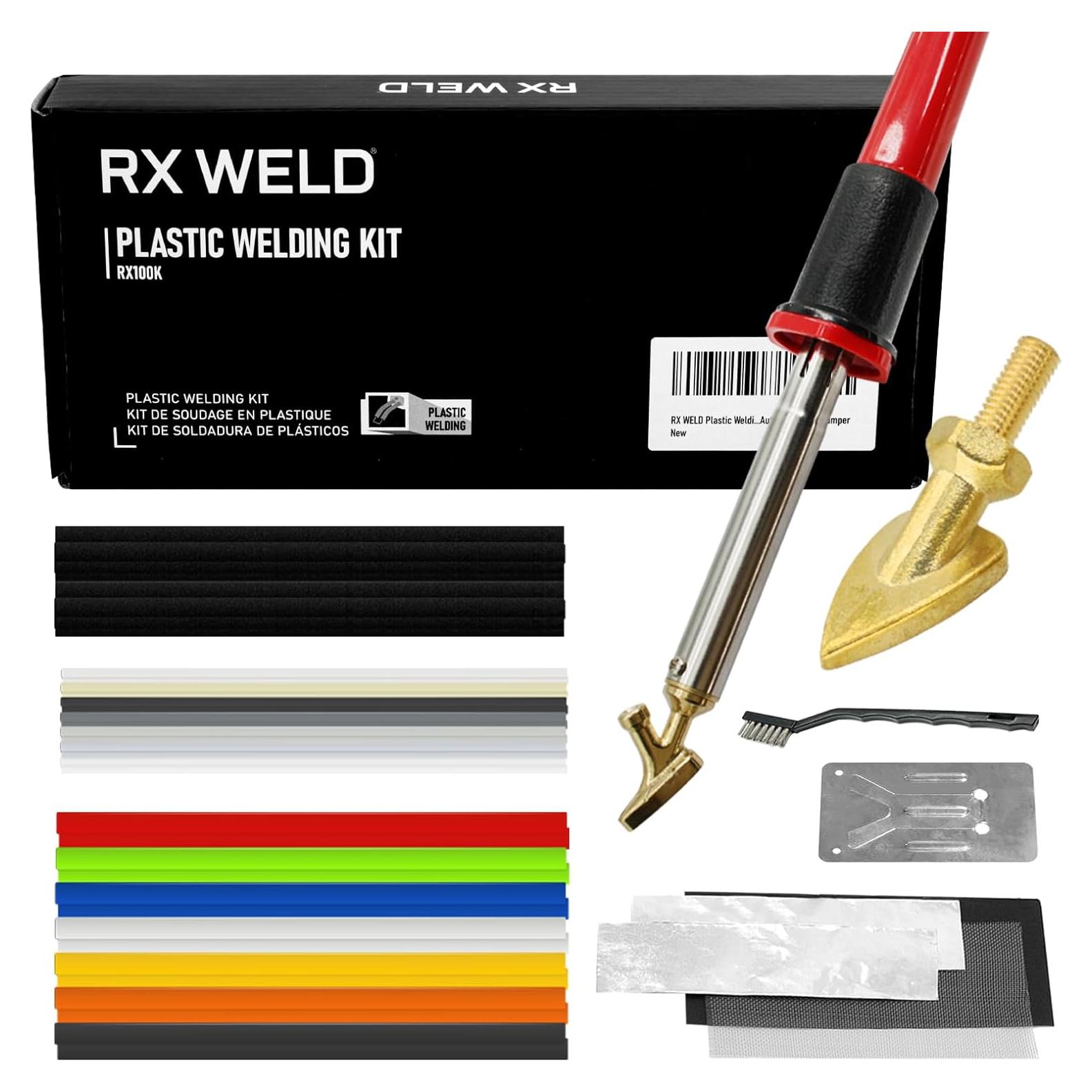 Kit de Soldadura Plástica RX WELD 100W para Reparación