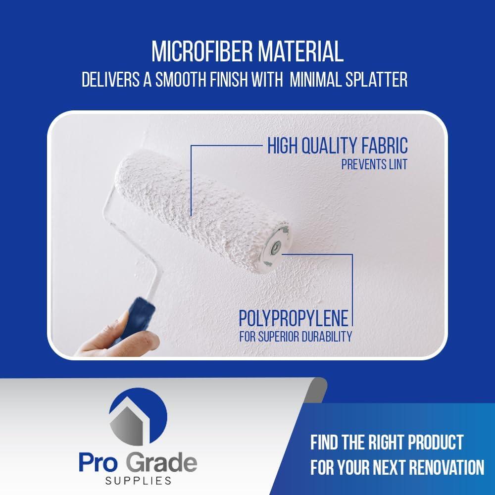 Kit de Pintura Pro Grade 10 Piezas - Rodillos y Brochas