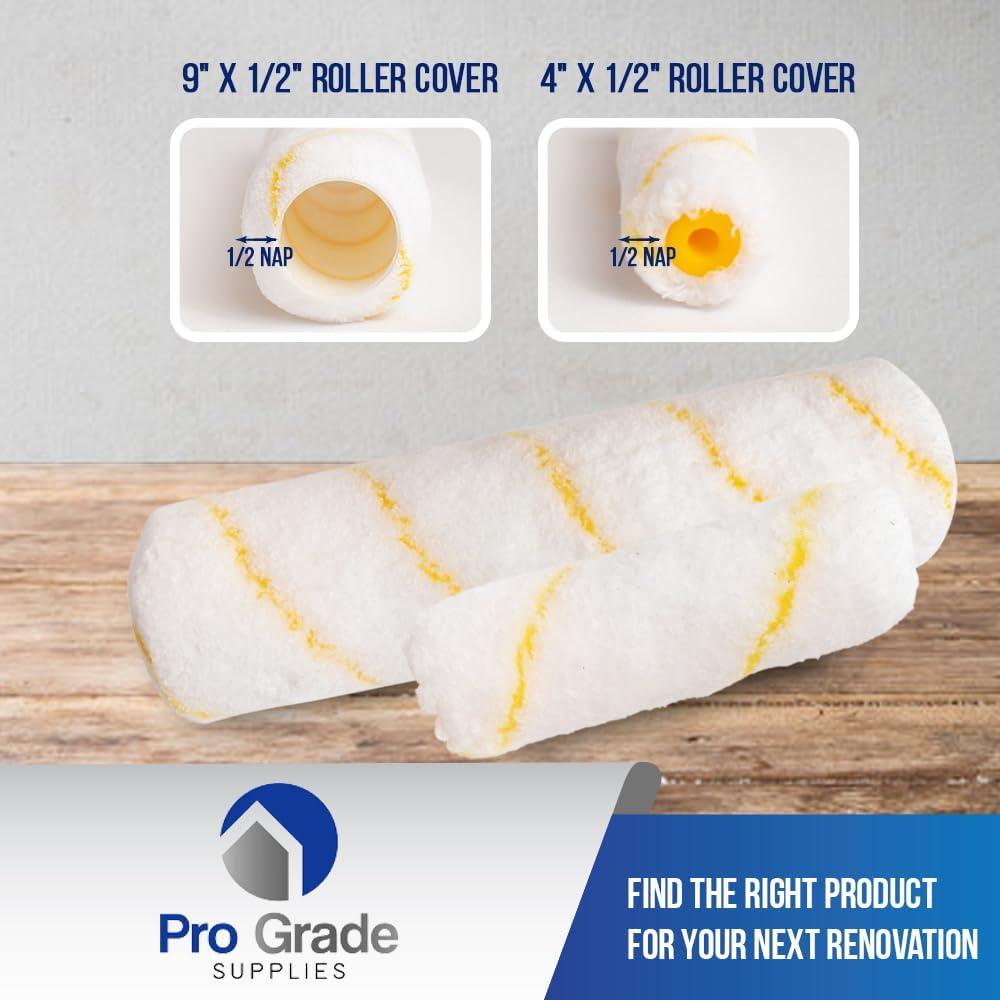 Kit de Pintura Pro Grade 10 Piezas - Rodillos y Brochas