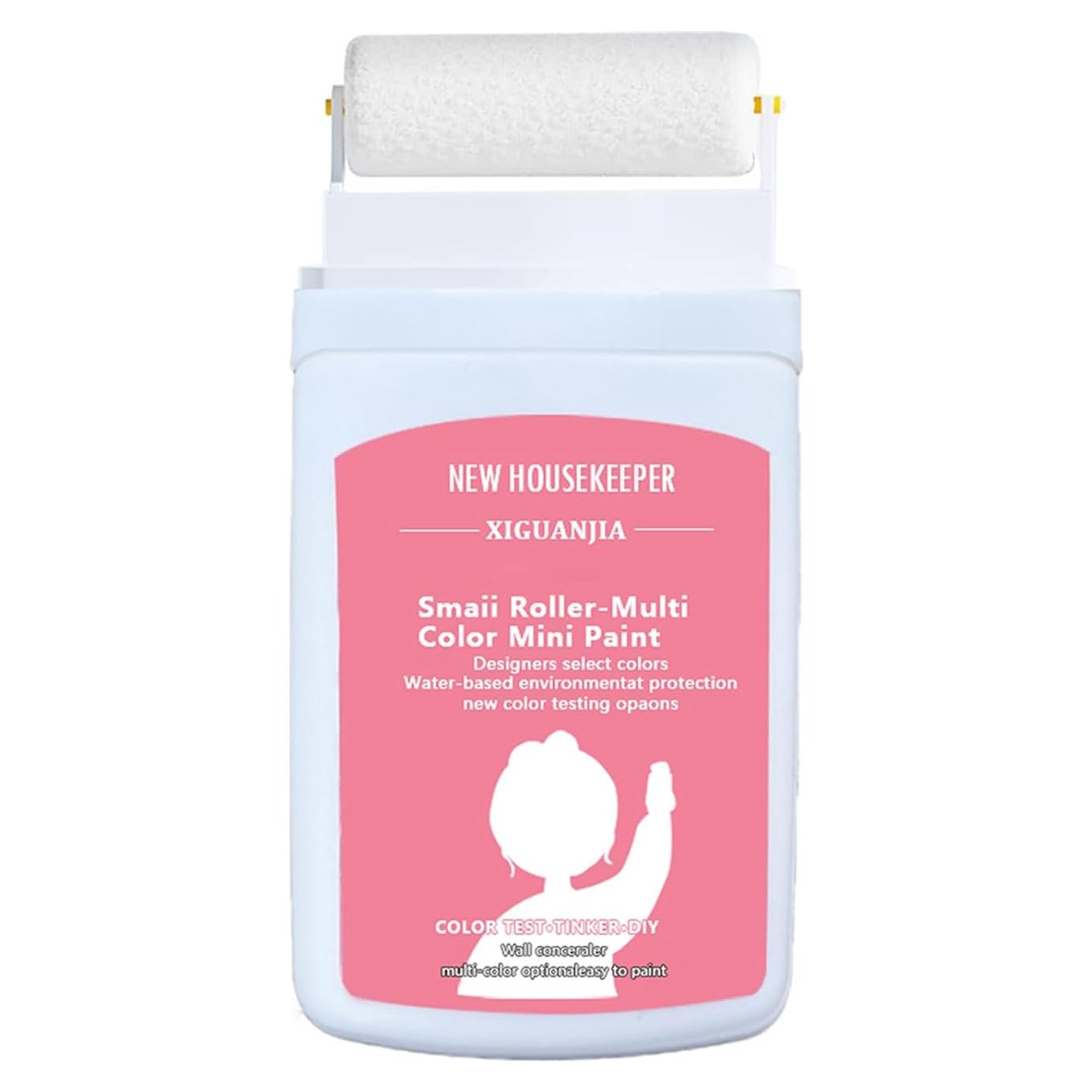 Kit de Reparación de Paredes AUOMLVH con Rodillo 100 ml Blanco