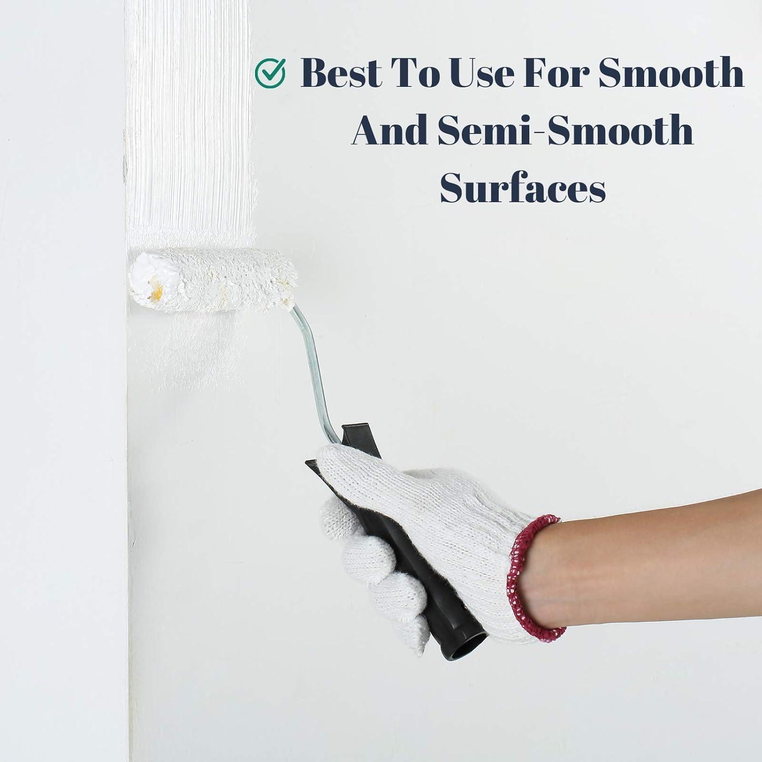 Rodillo de Pintura Bates 4" (10.16 cm) con 10 Fundas